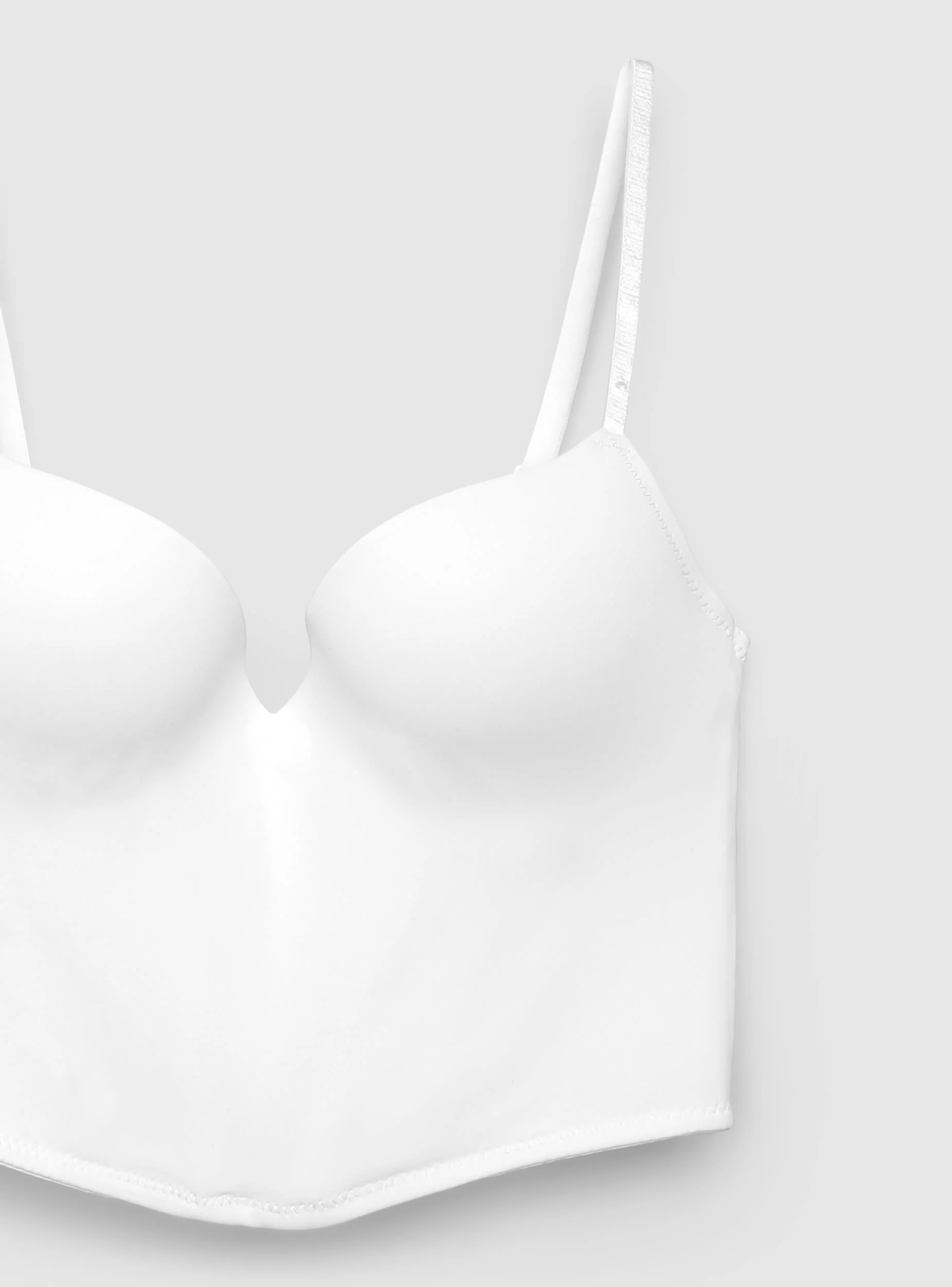 Reggiseno bustier tinta unita - Image 5