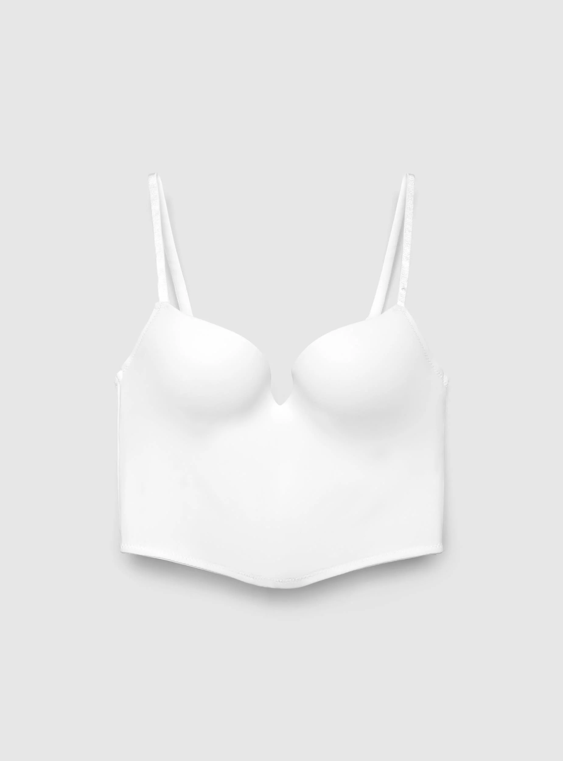 Reggiseno bustier tinta unita - Image 6
