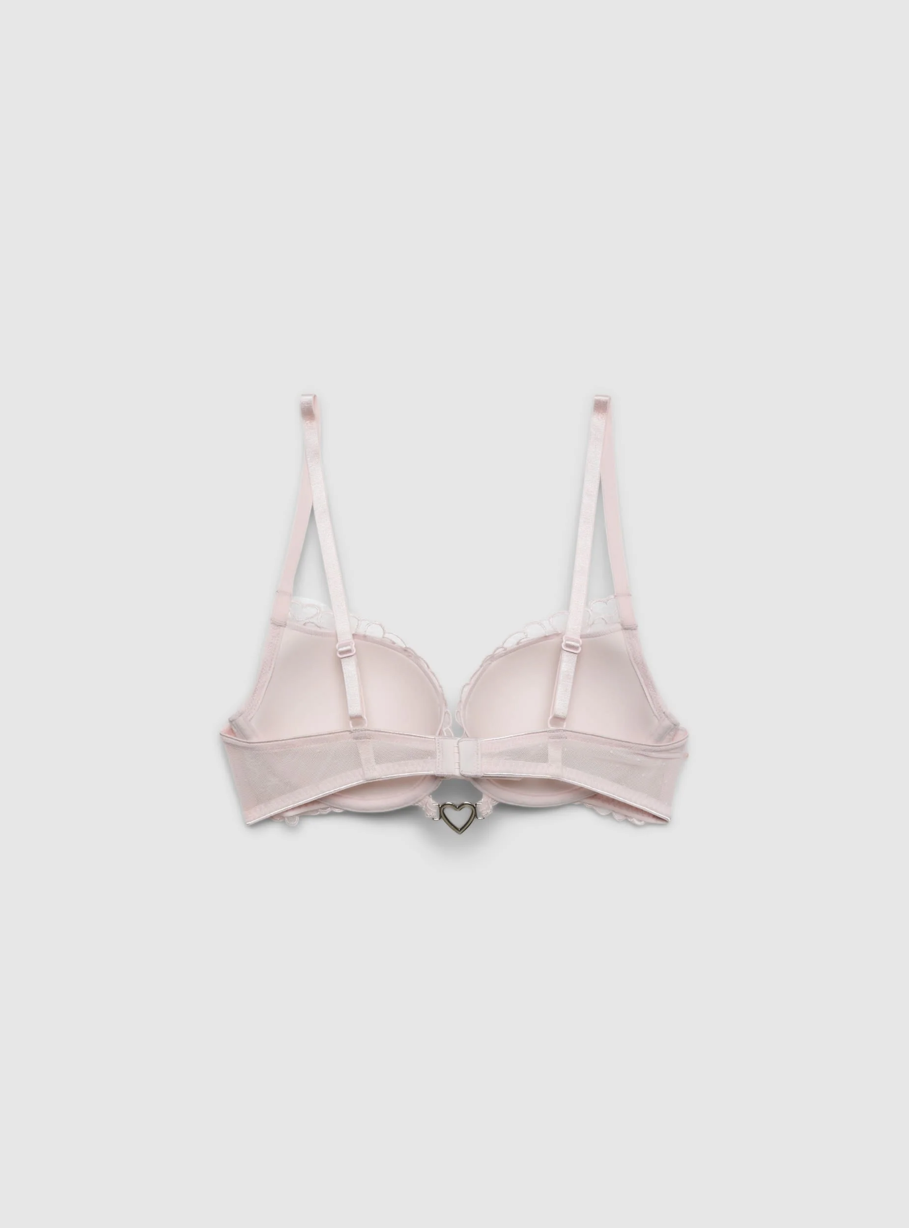Reggiseno push-up con cuori e strass - Image 6