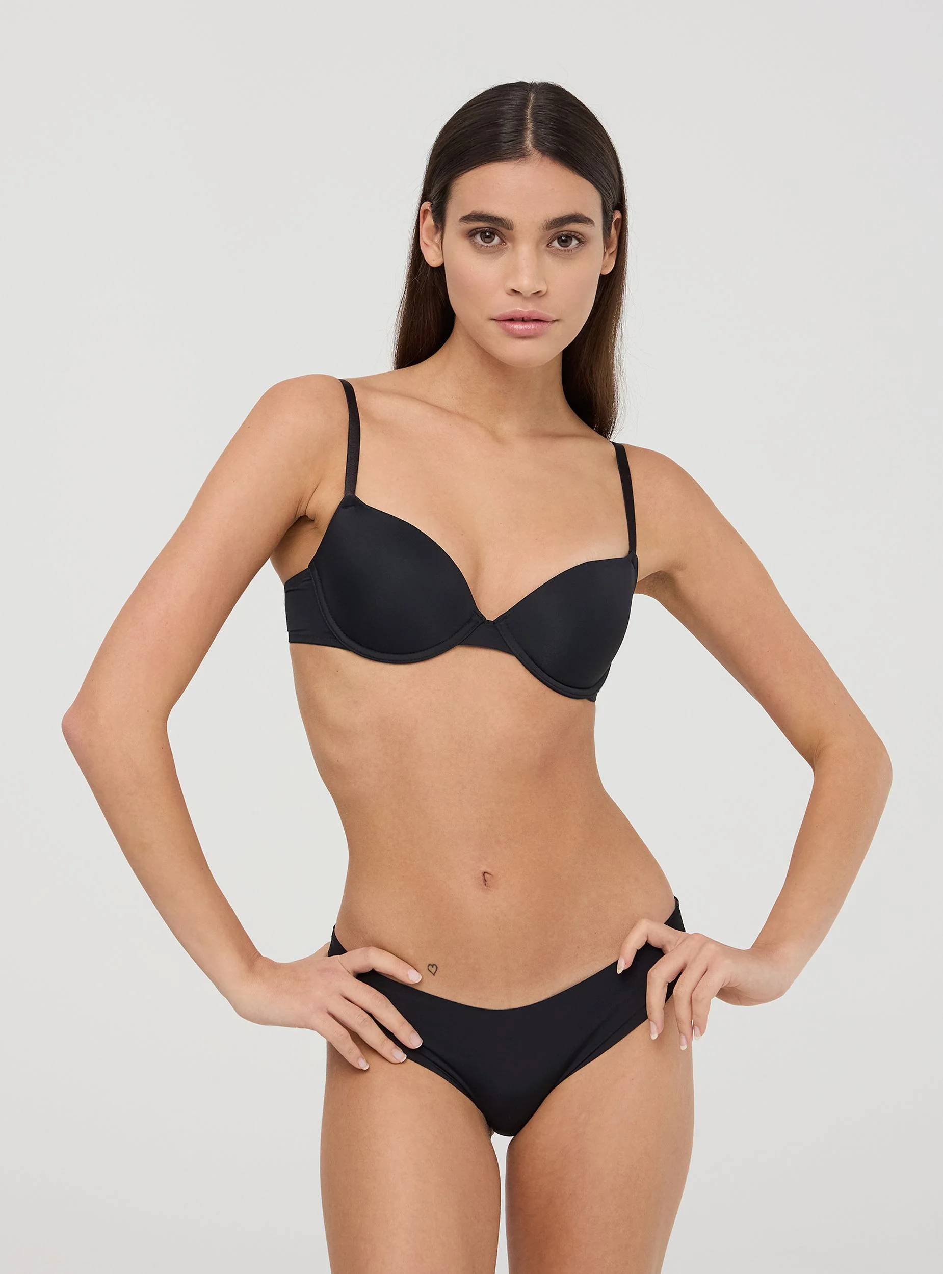 Reggiseno push-up imbottito in microfibra - Image 3