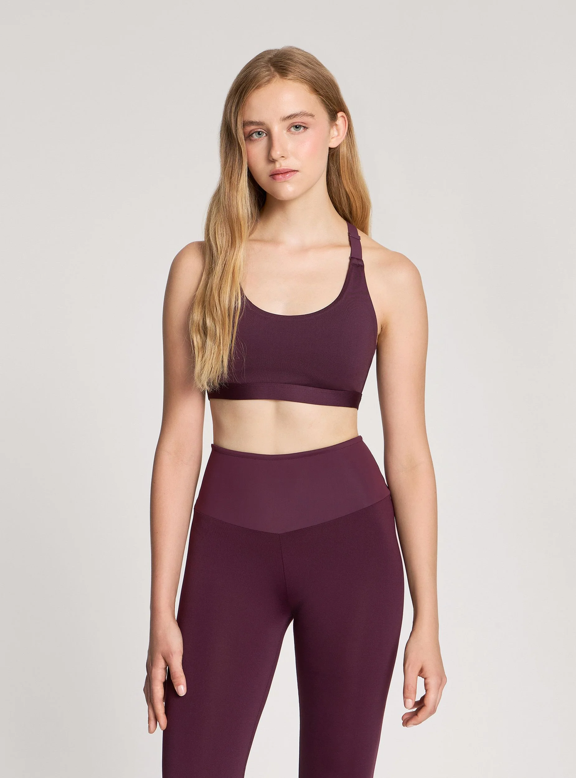 Reggiseno sportivo tinta unita - Image 4