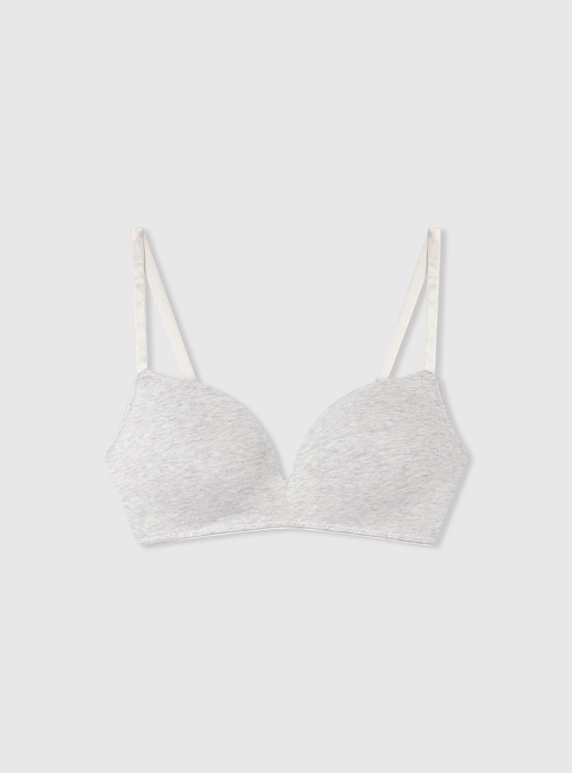 Reggiseno triangolo con spalline sottili e coppe preformate - Image 4