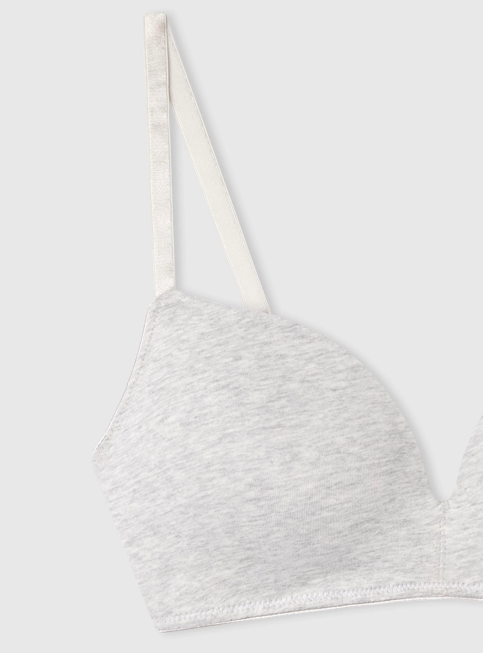 Reggiseno triangolo con spalline sottili e coppe preformate - Image 6