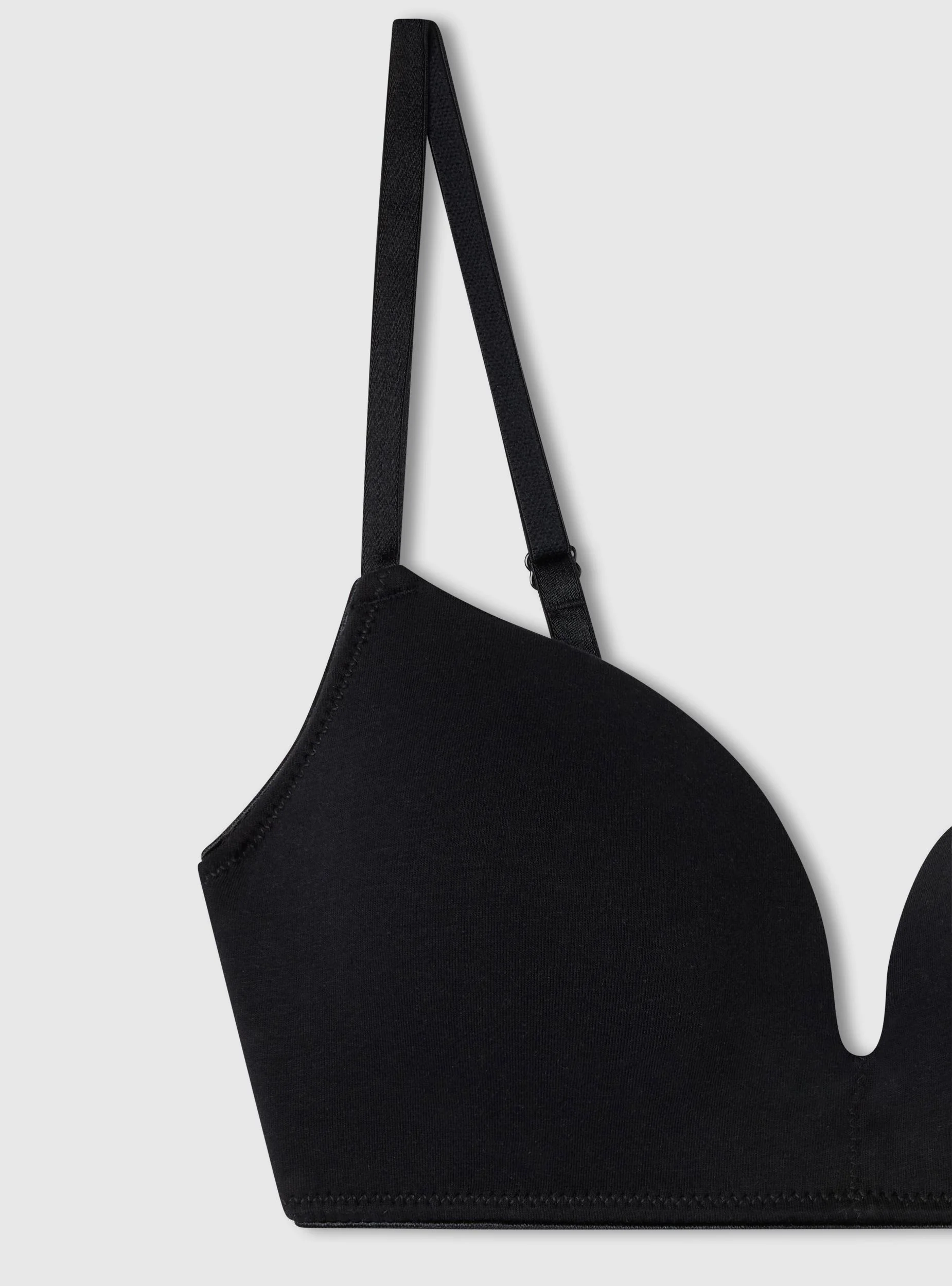 Reggiseno triangolo con spalline sottili e coppe preformate - Image 5