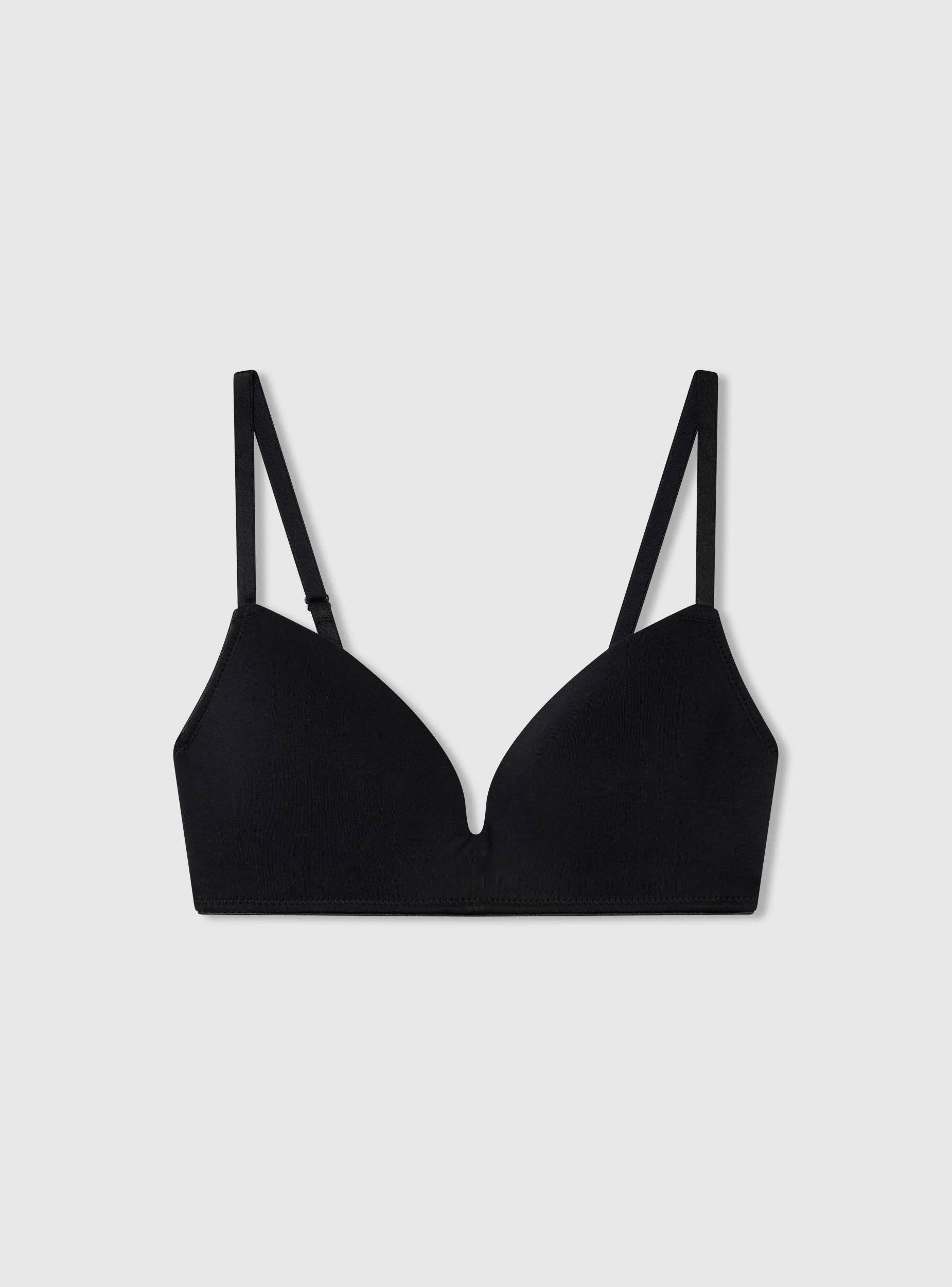 Reggiseno triangolo con spalline sottili e coppe preformate - Image 6