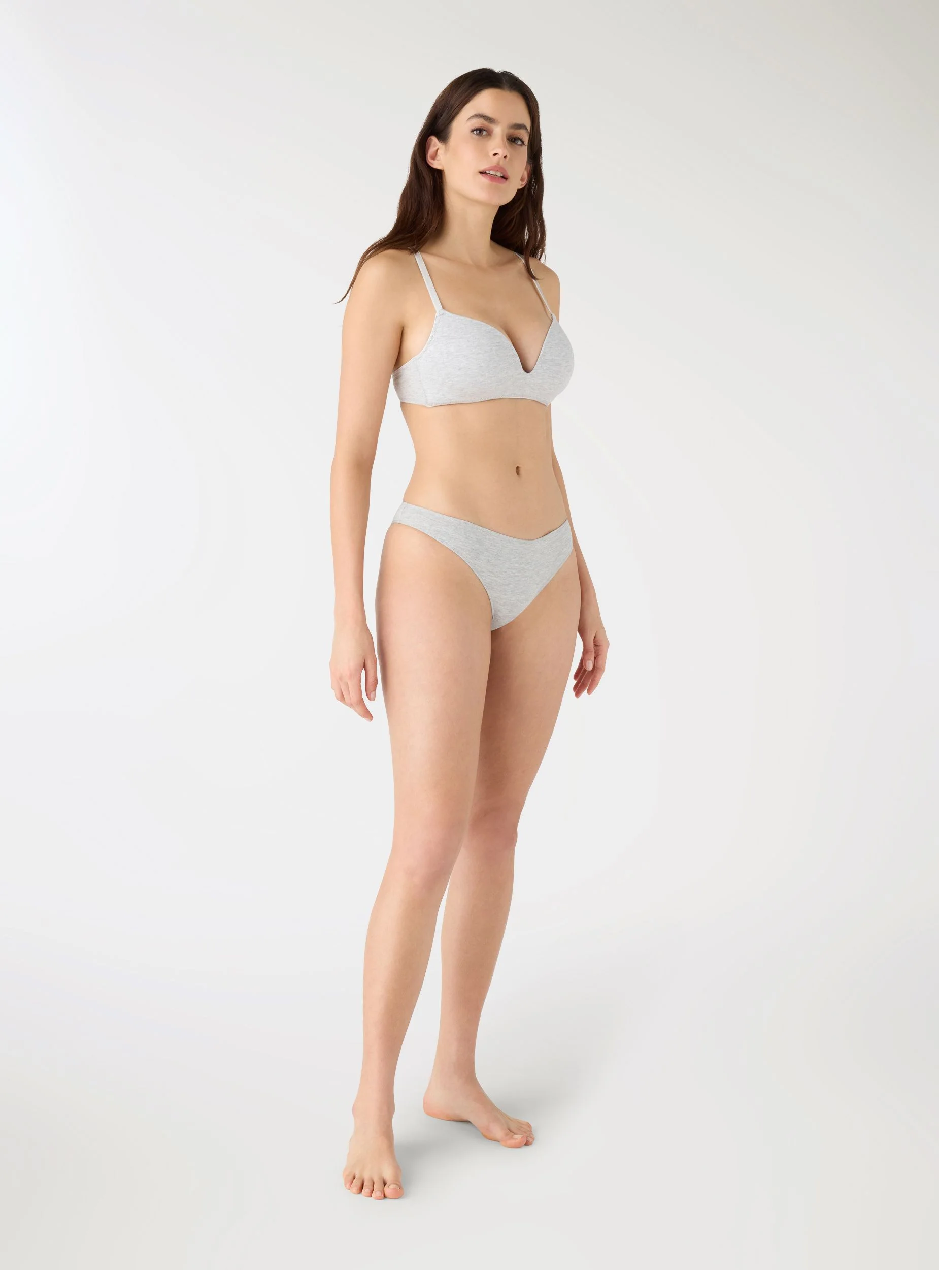Reggiseno triangolo preformato tinta unita