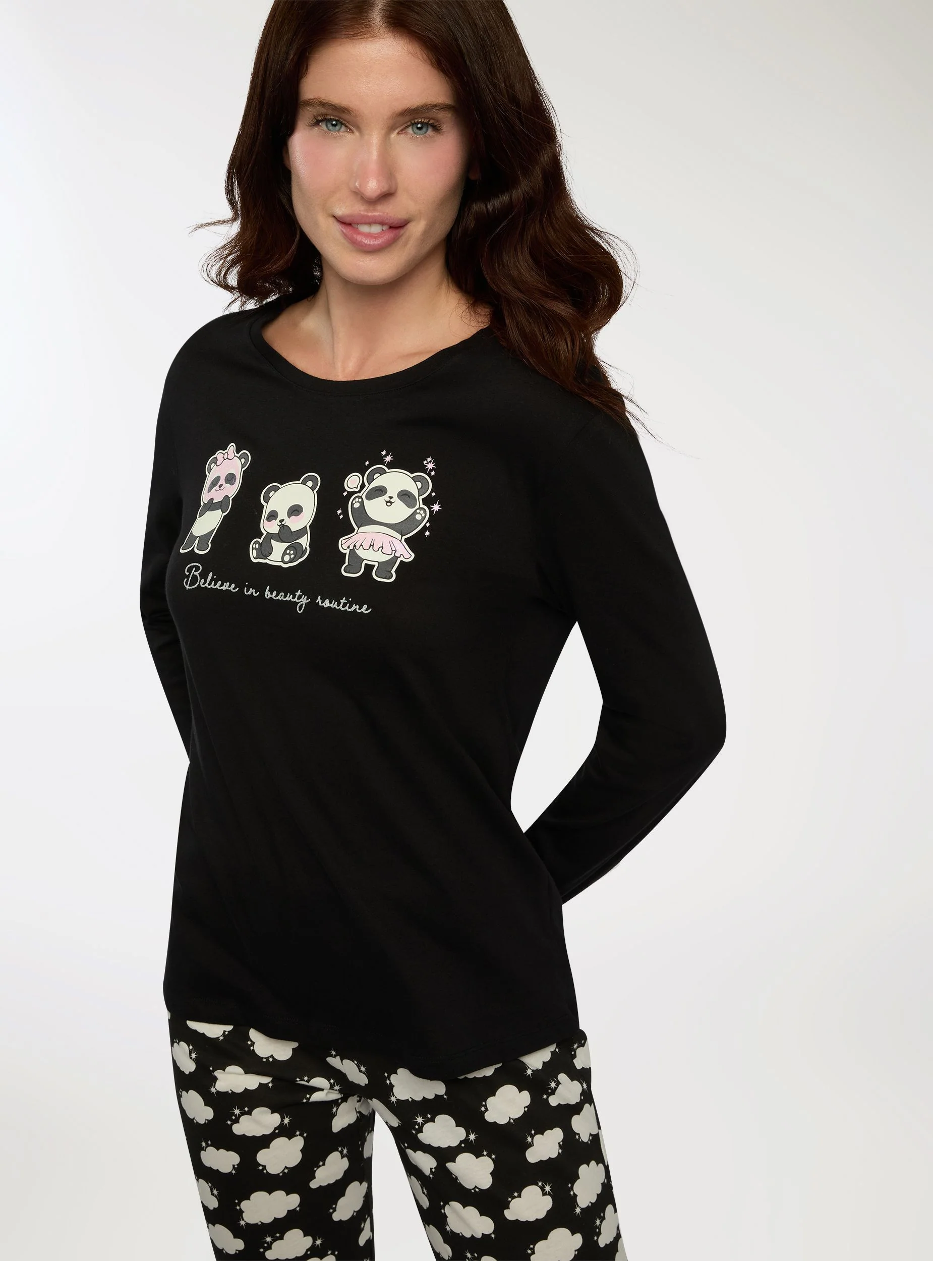 Set pigiama con stampe panda - Image 6