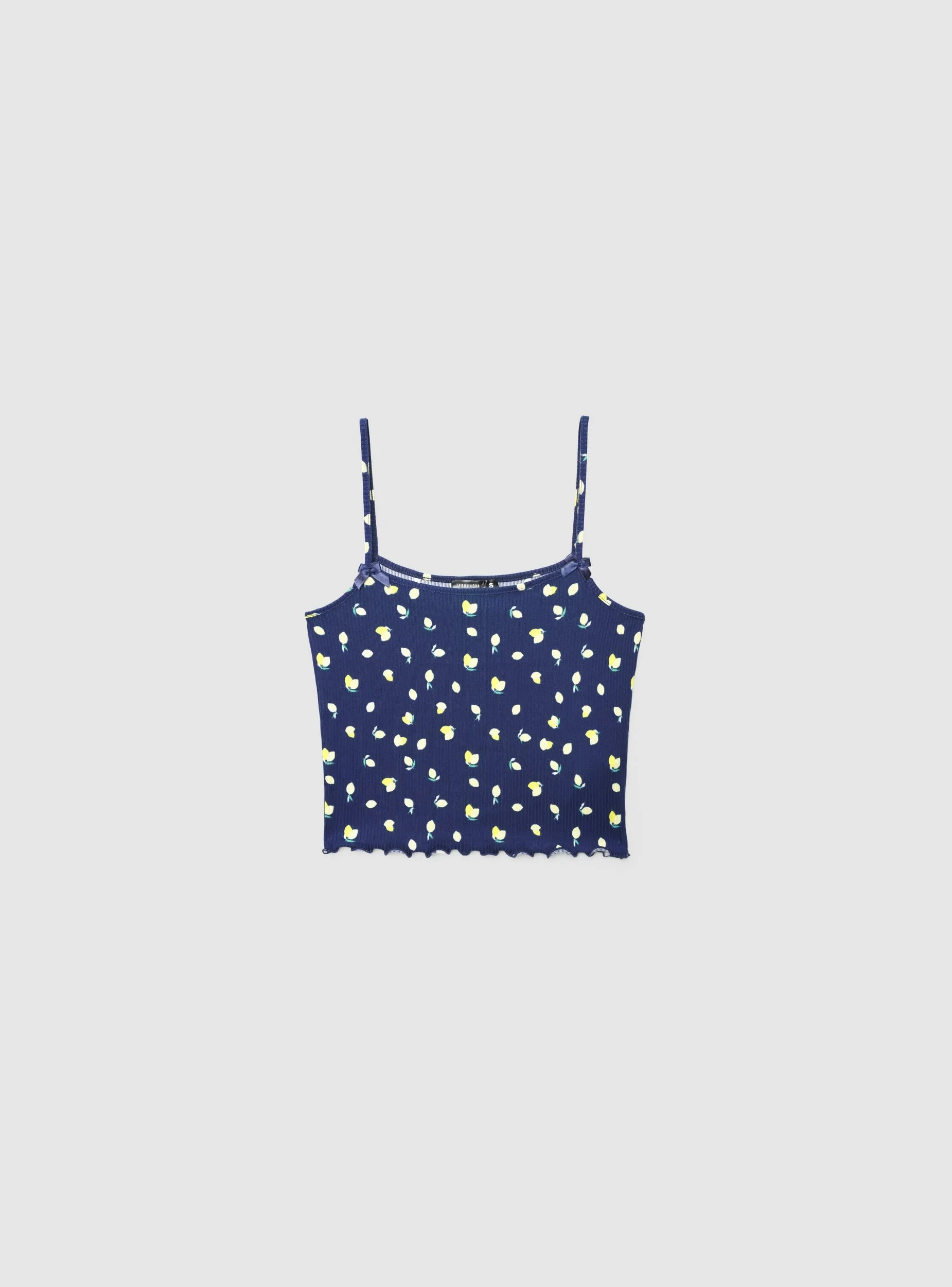 Set pigiama crop con stampa frutta - Image 7