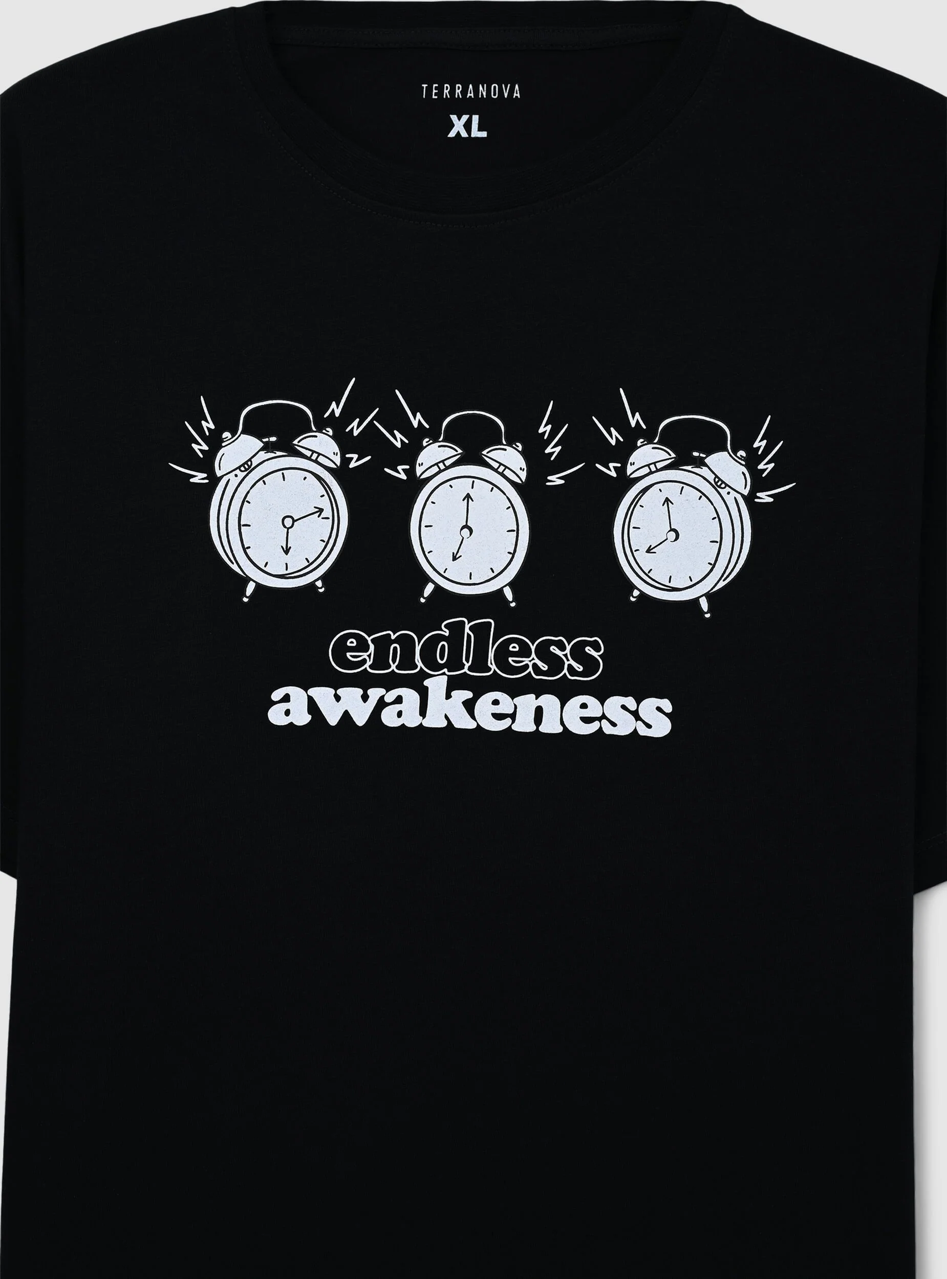 Set pigiama t-shirt con sveglie e bermuda - Image 3