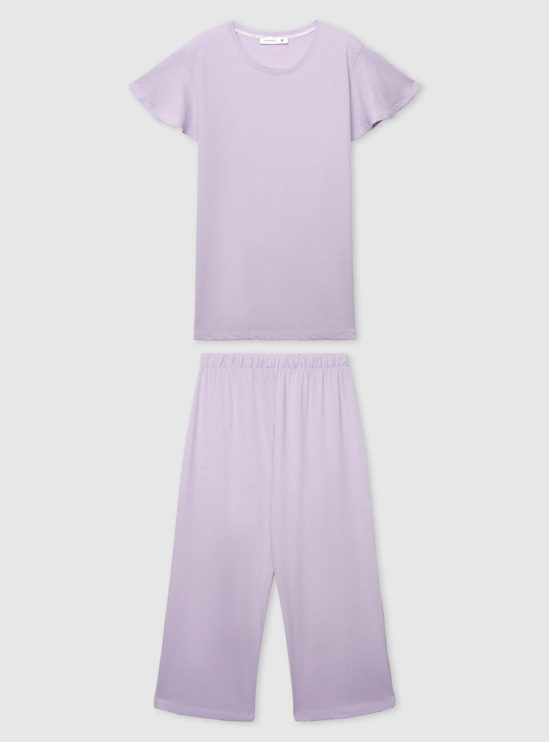 Set pigiama t-shirt e pantaloni capri - Image 6