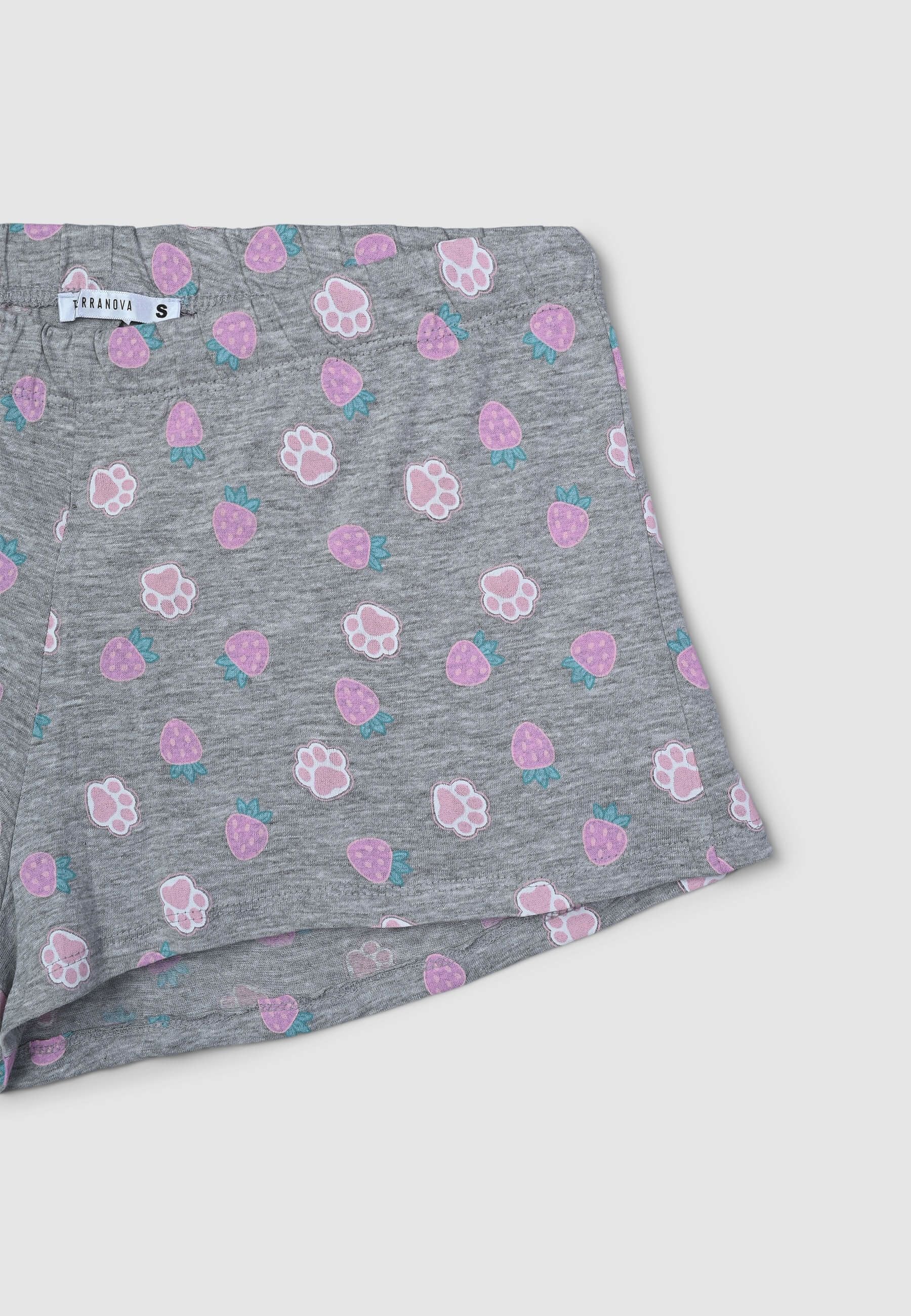 Set pigiama t-shirt e shorts con animaletto - Image 6