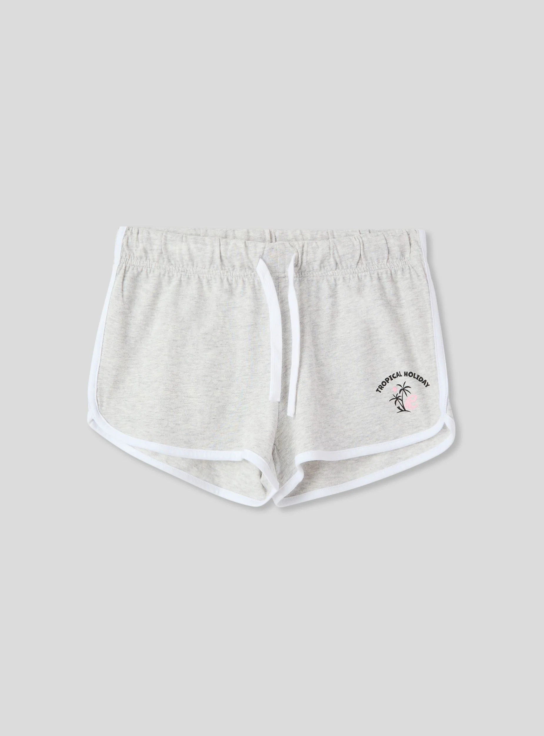 Shorts con stampa e profili - Image 4