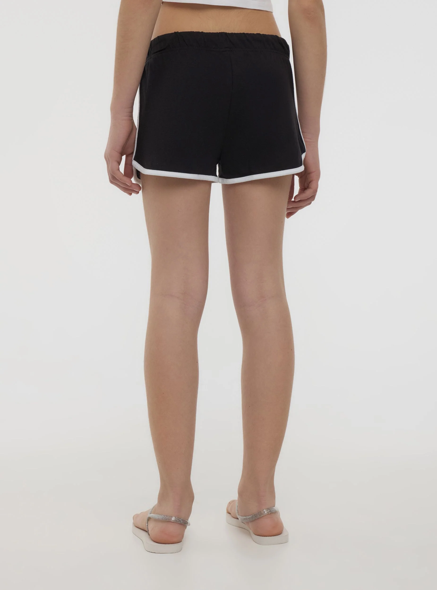 Shorts con stampa e profili - Image 3