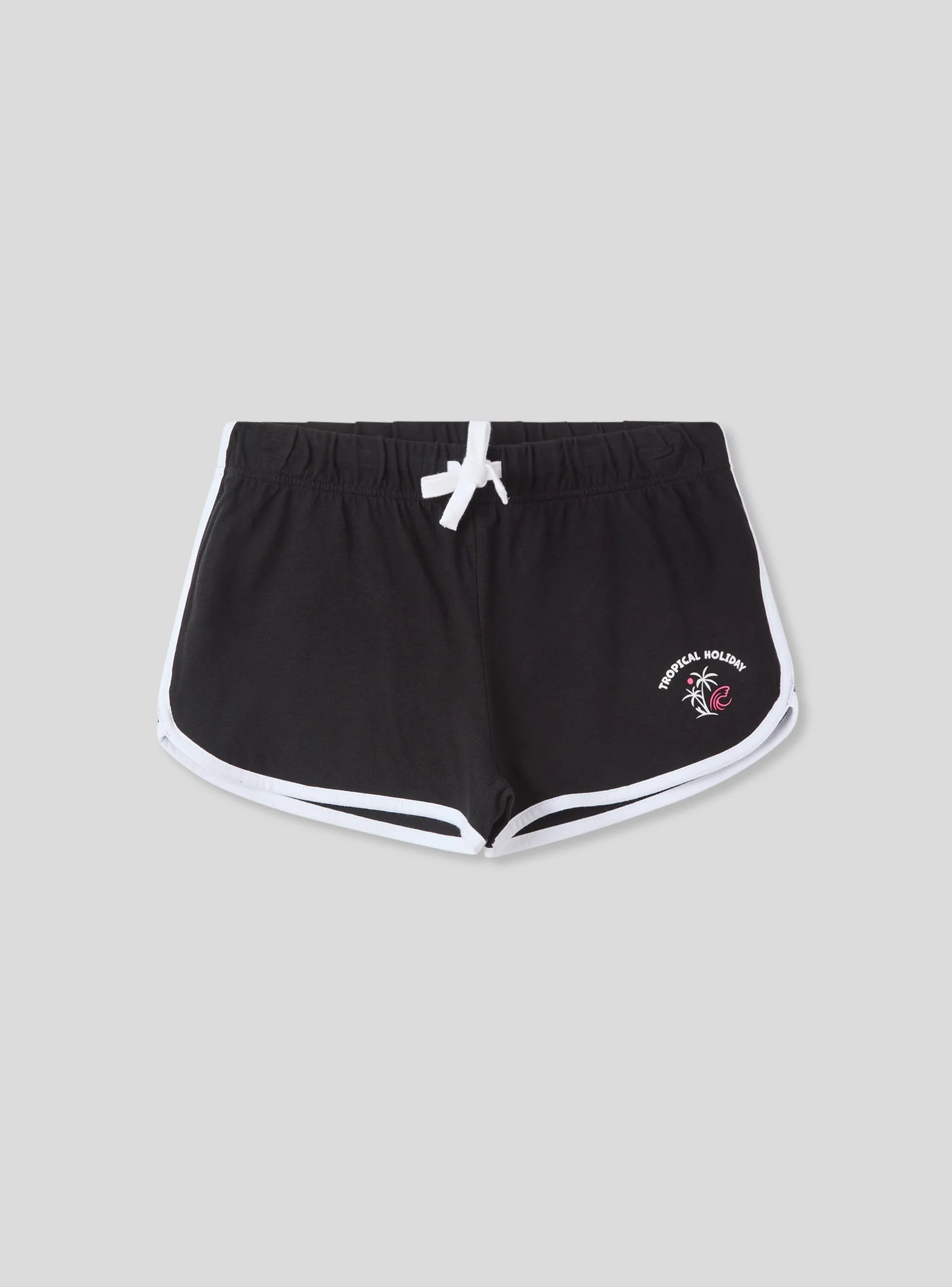 Shorts con stampa e profili - Image 4