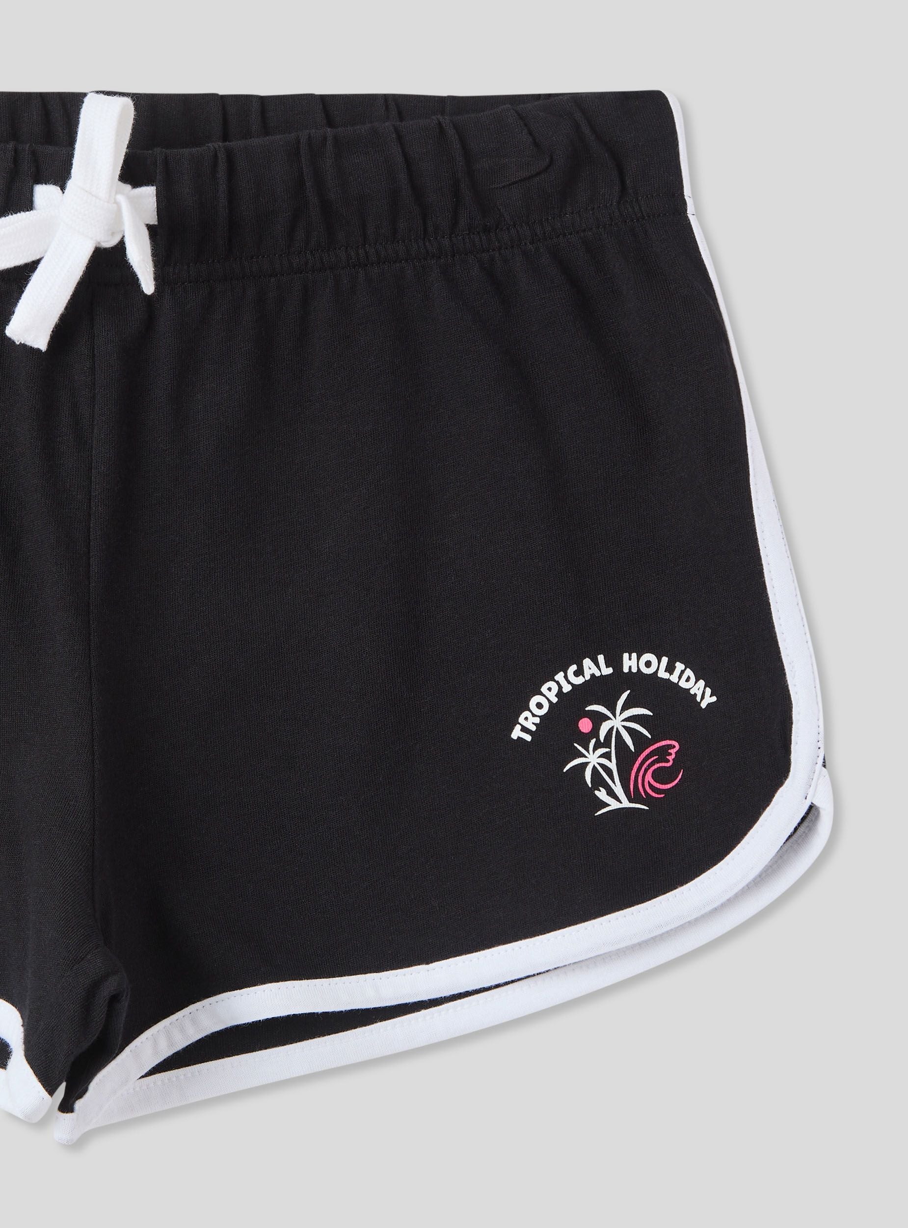 Shorts con stampa e profili - Image 6