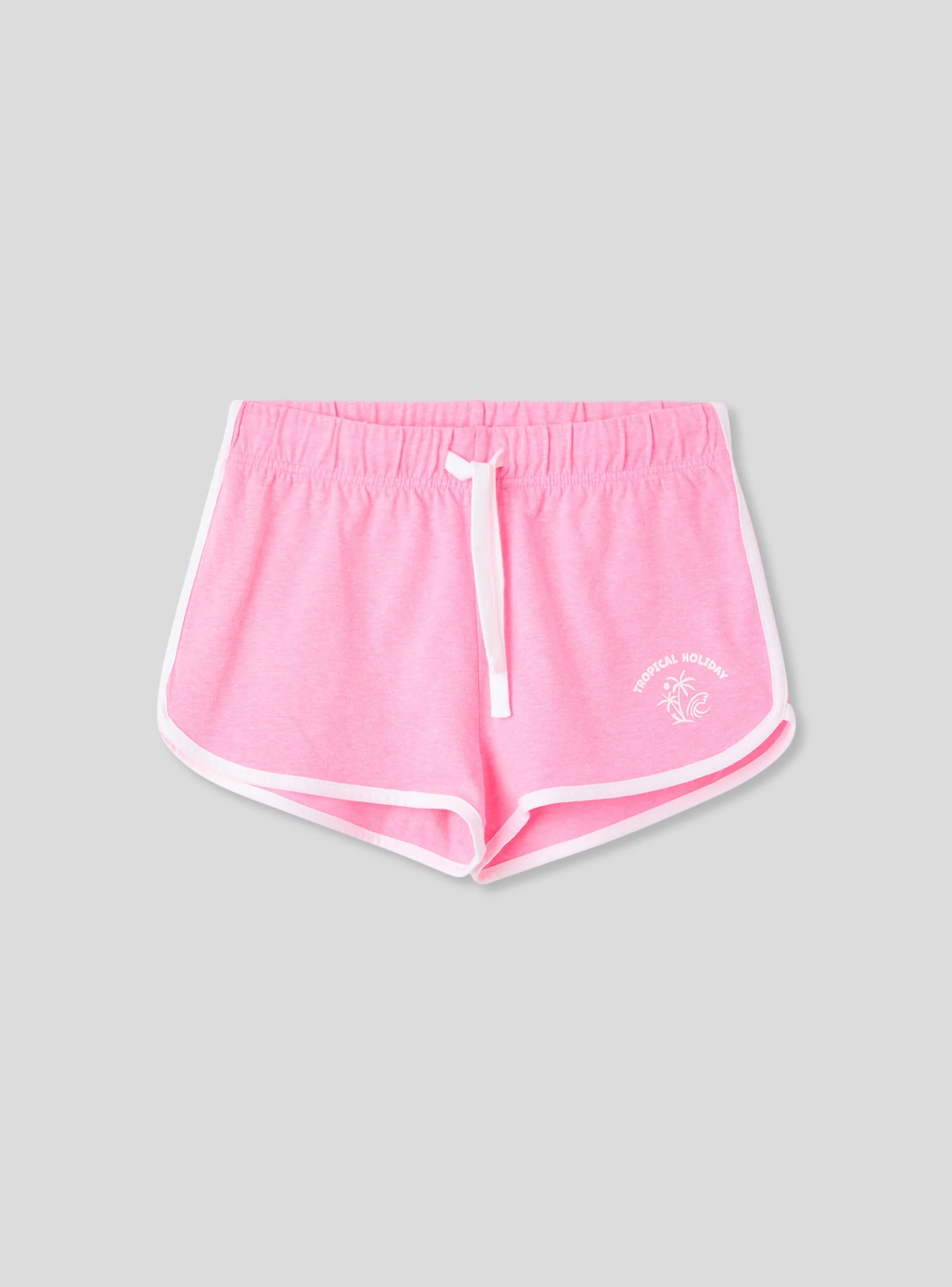 Shorts con stampa e profili - Image 4