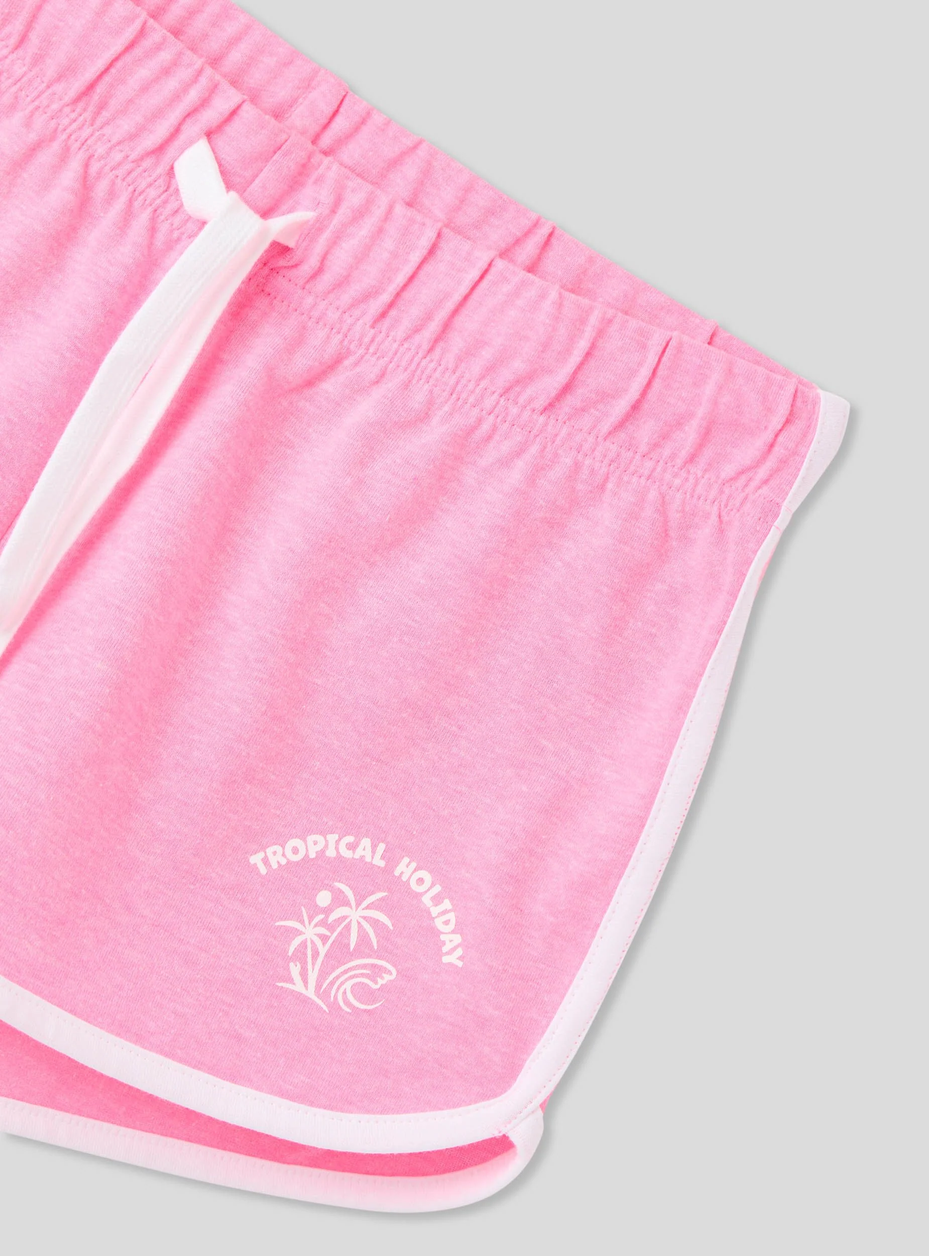 Shorts con stampa e profili - Image 5