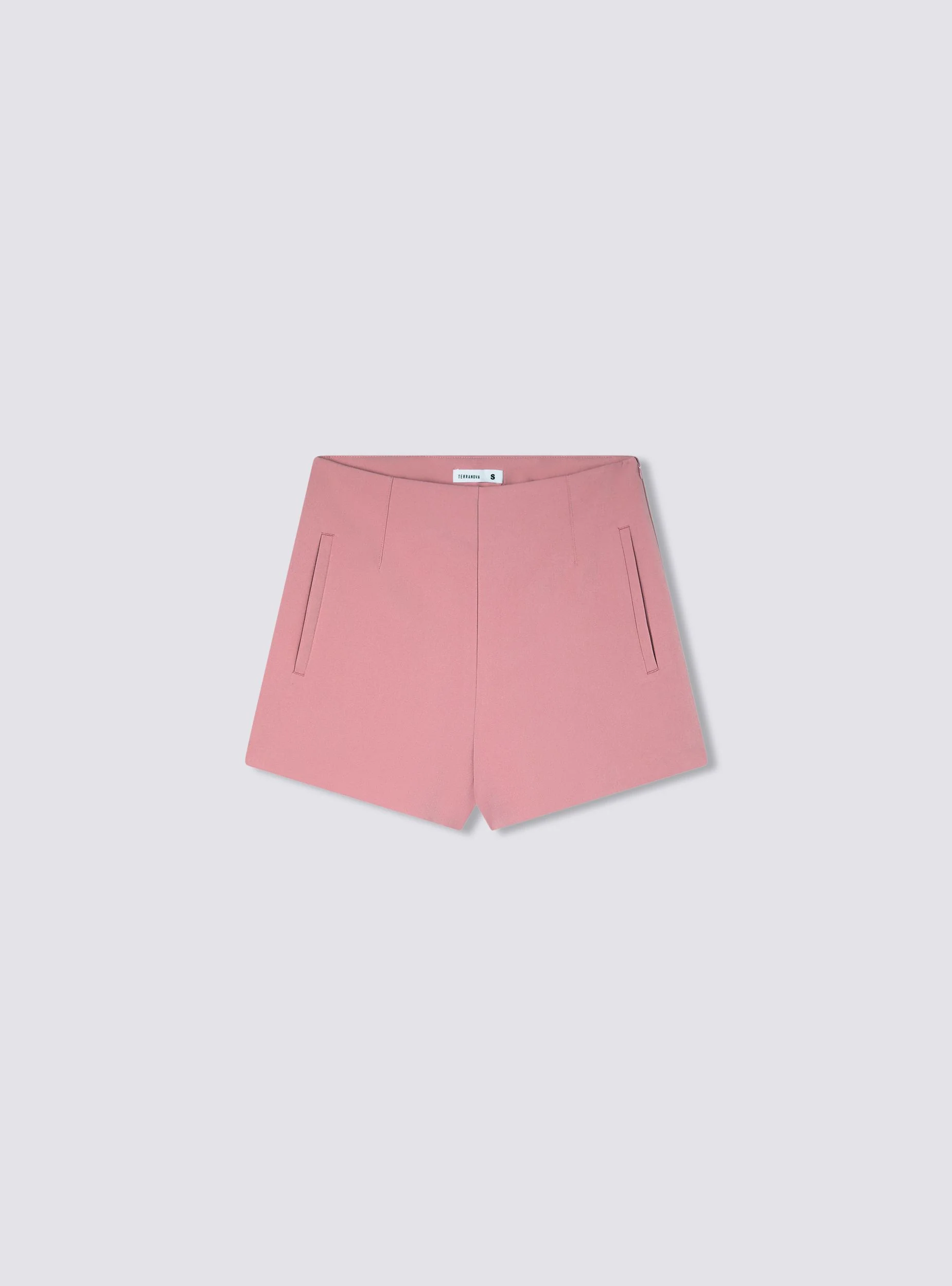 Shorts elasticizzati tinta unita - Image 6