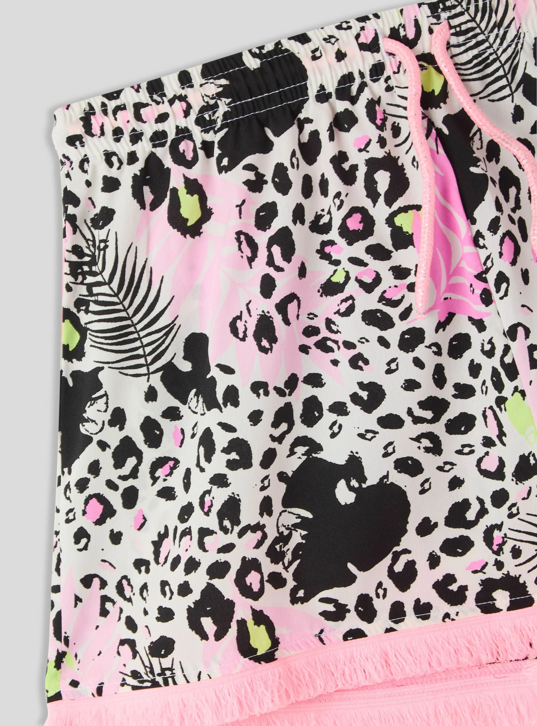 Shorts fantasia maculati con coulisse - Image 5