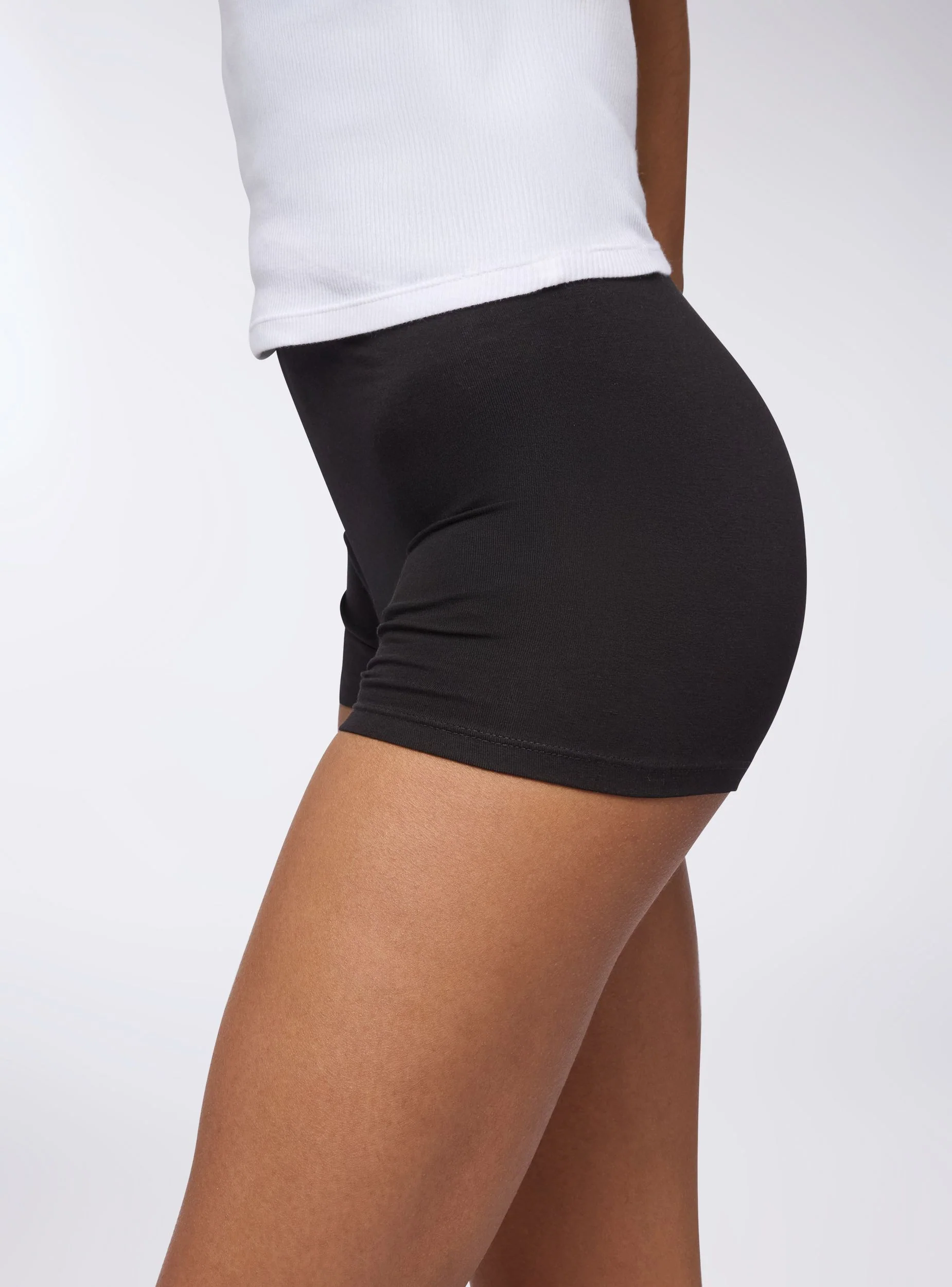 Shorts leggings tinta unita - Image 2