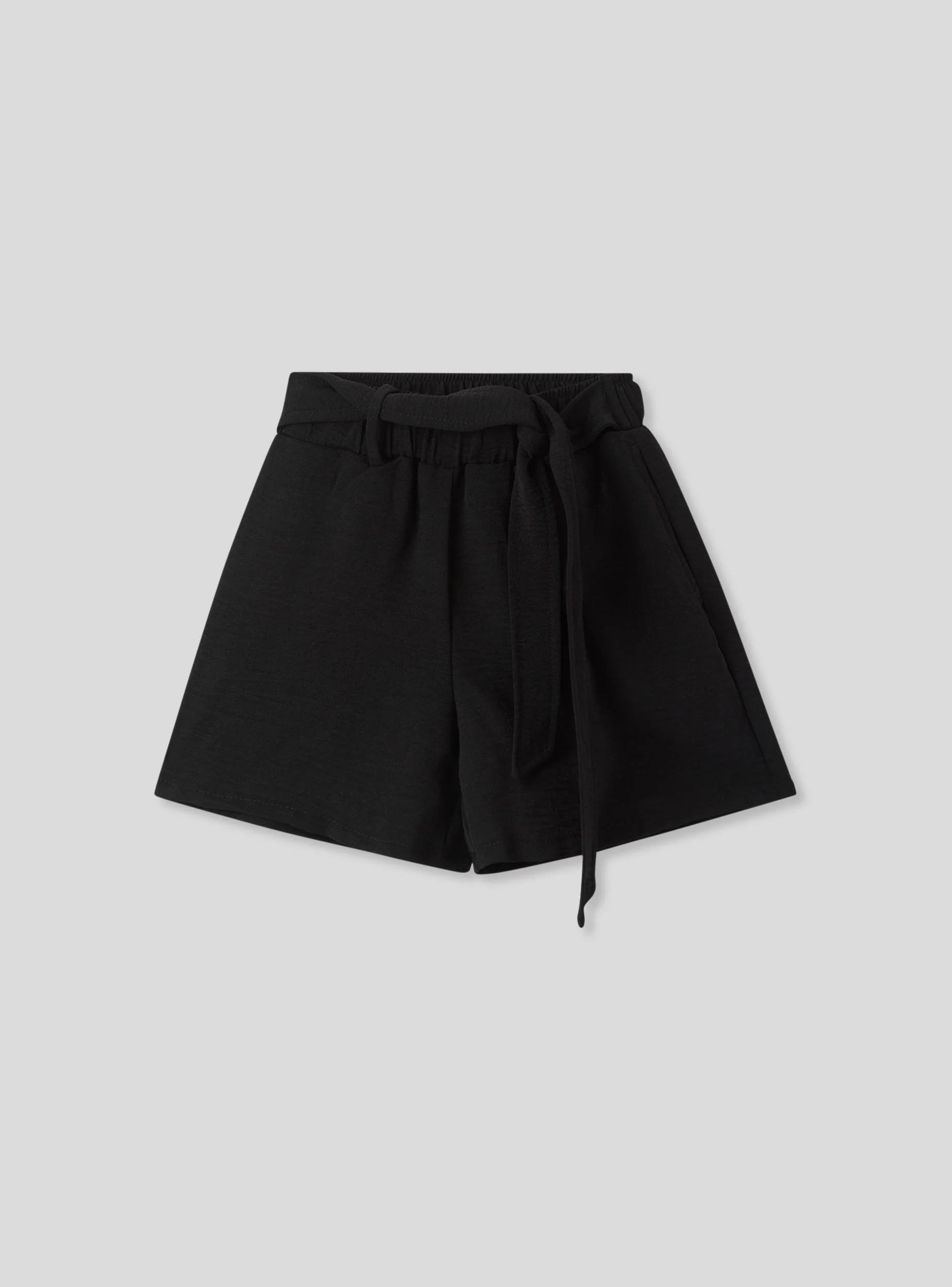Shorts tinta unita con fusciacca - Image 6