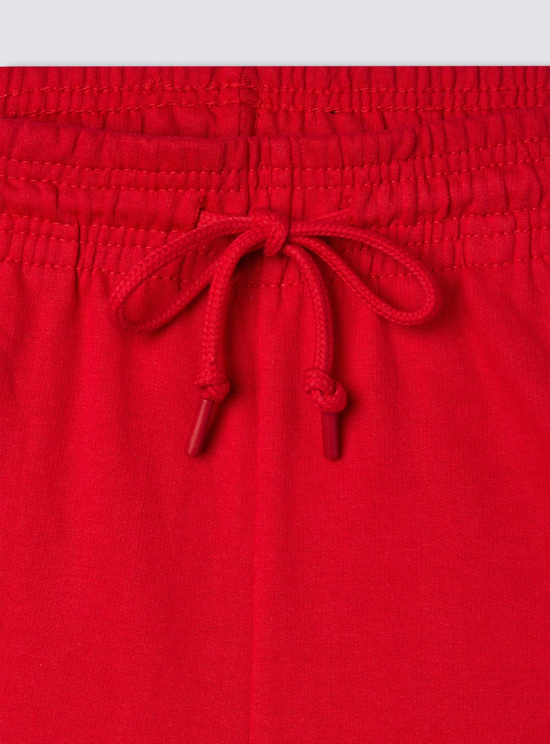 Shorts tuta a vita alta con risvolto - Image 7