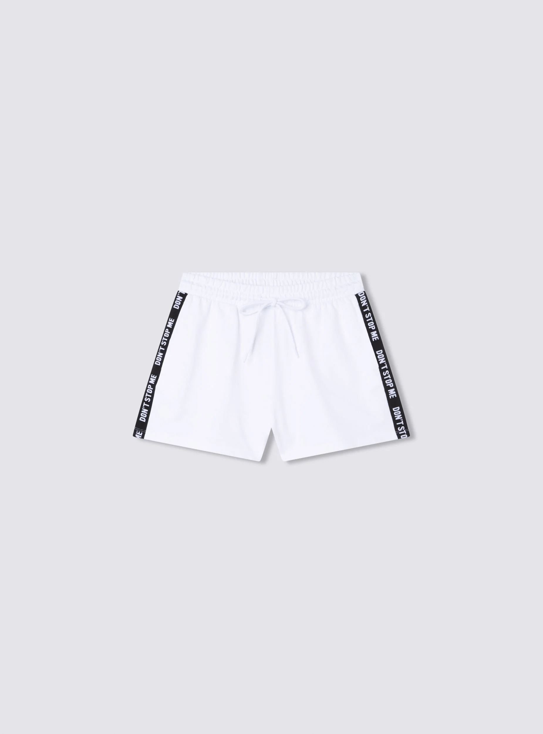 Shorts tuta con bande laterali con scritte - Image 6