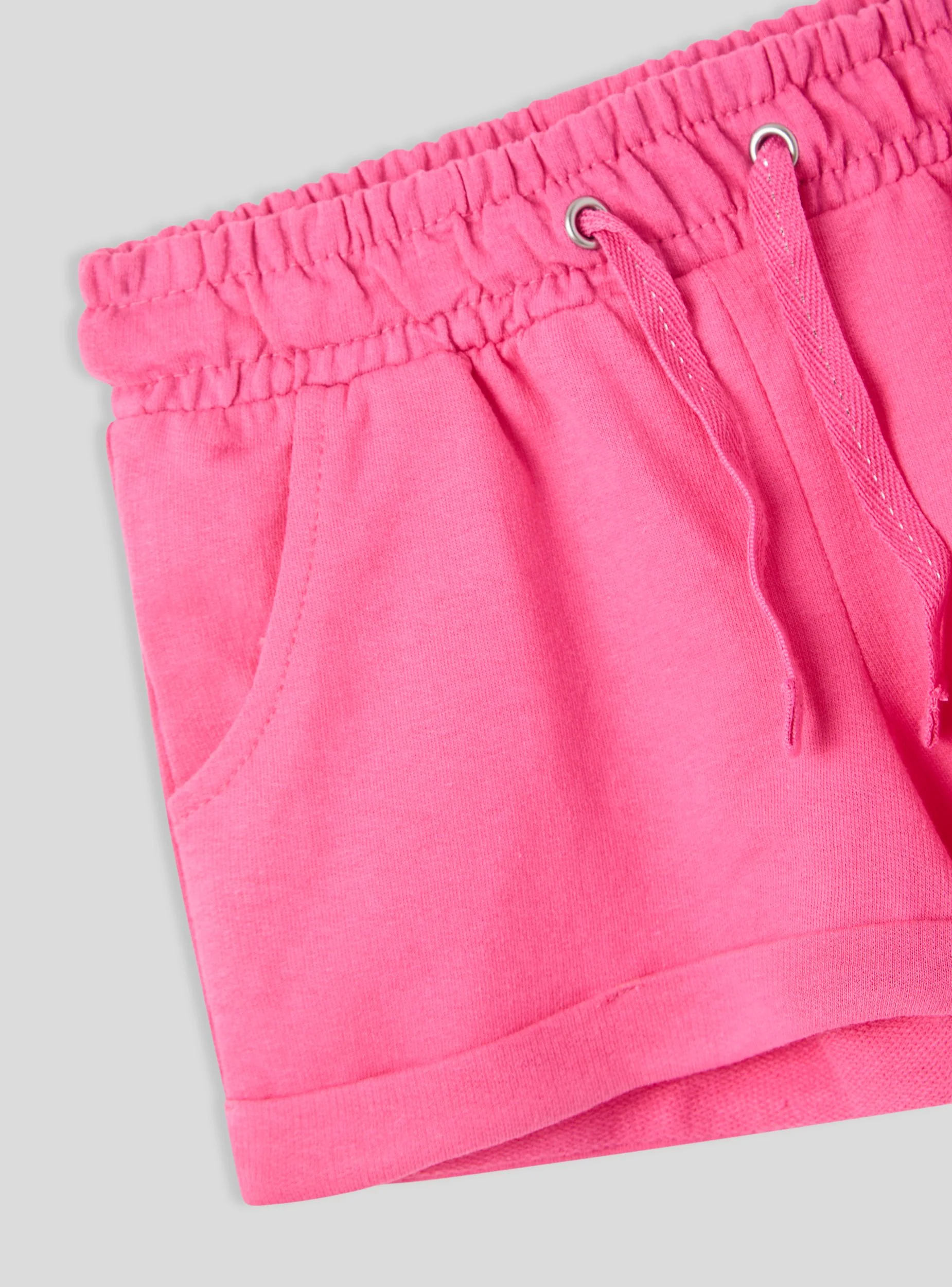 Shorts tuta con coulisse e risvolto - Image 6