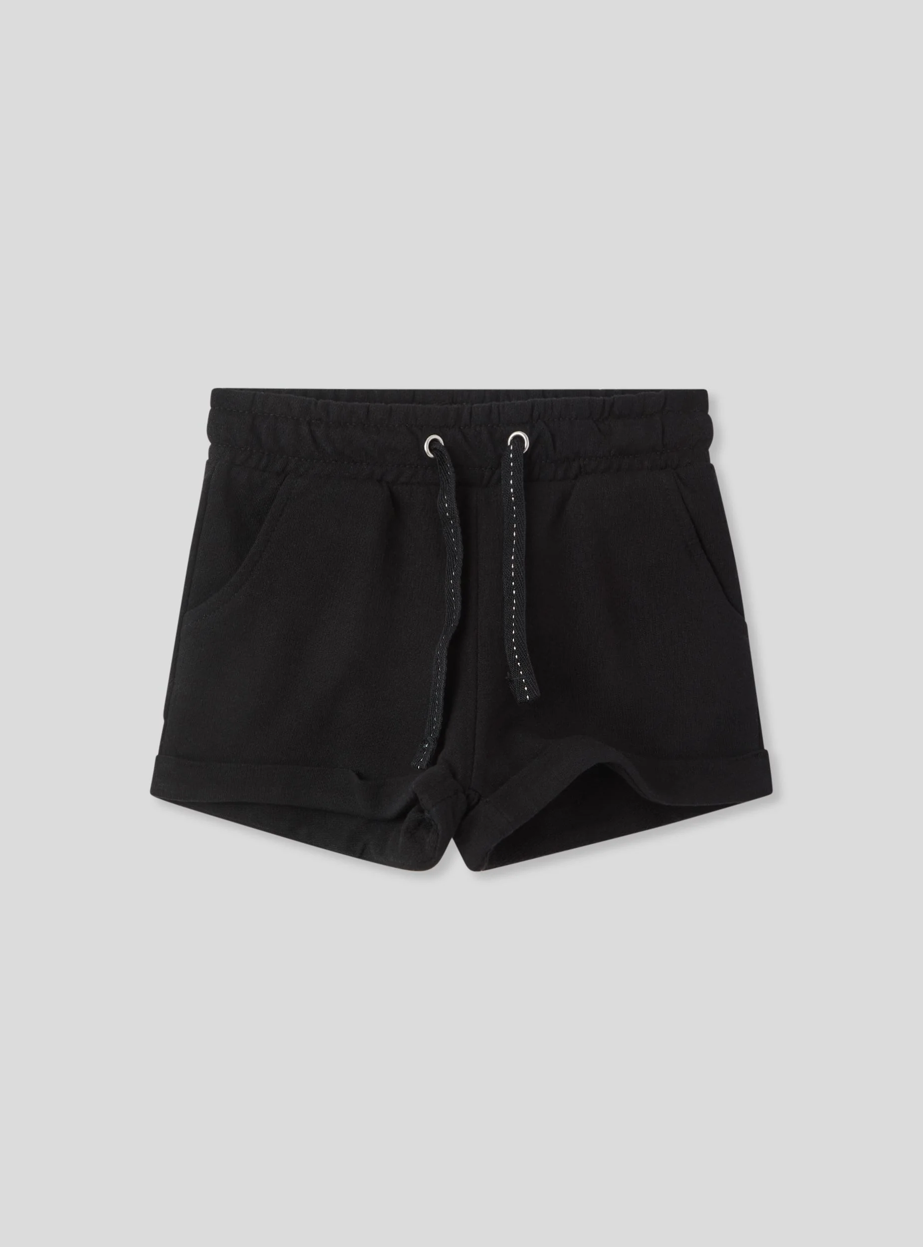 Shorts tuta con coulisse e risvolto - Image 5