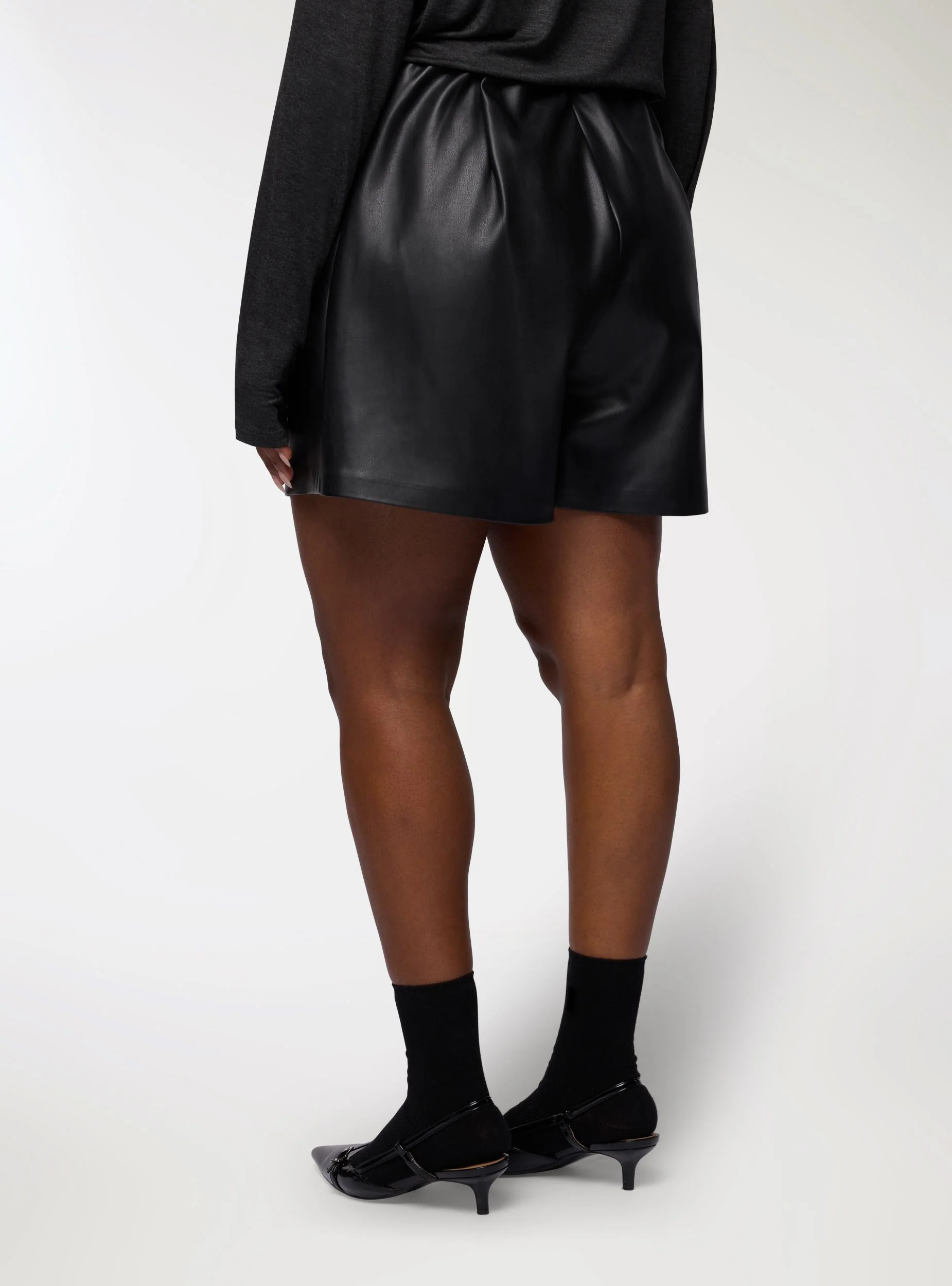 Skort a portafoglio similpelle - Image 4