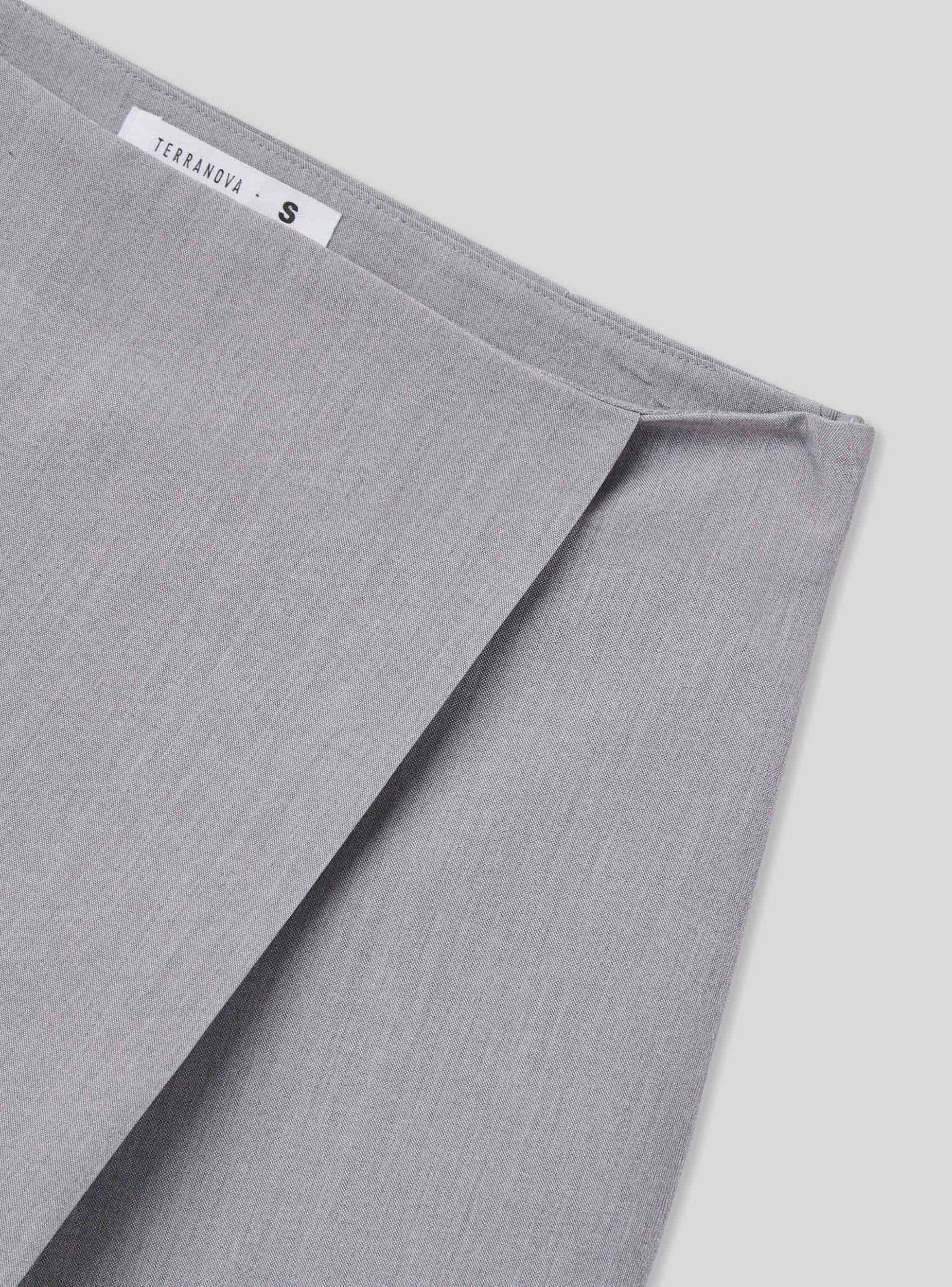 Skort asimmetrica melange - Image 4