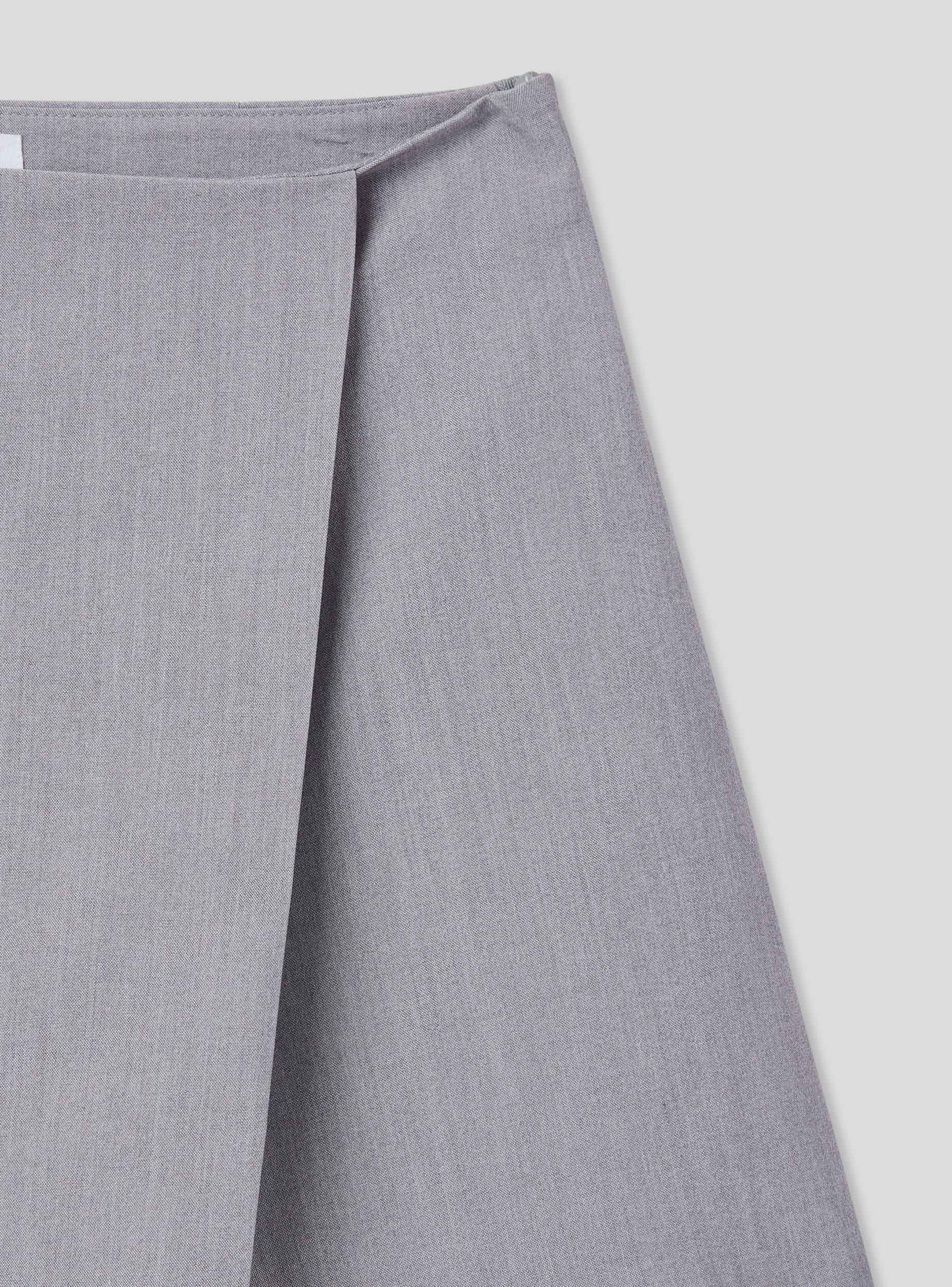 Skort asimmetrica melange - Image 6