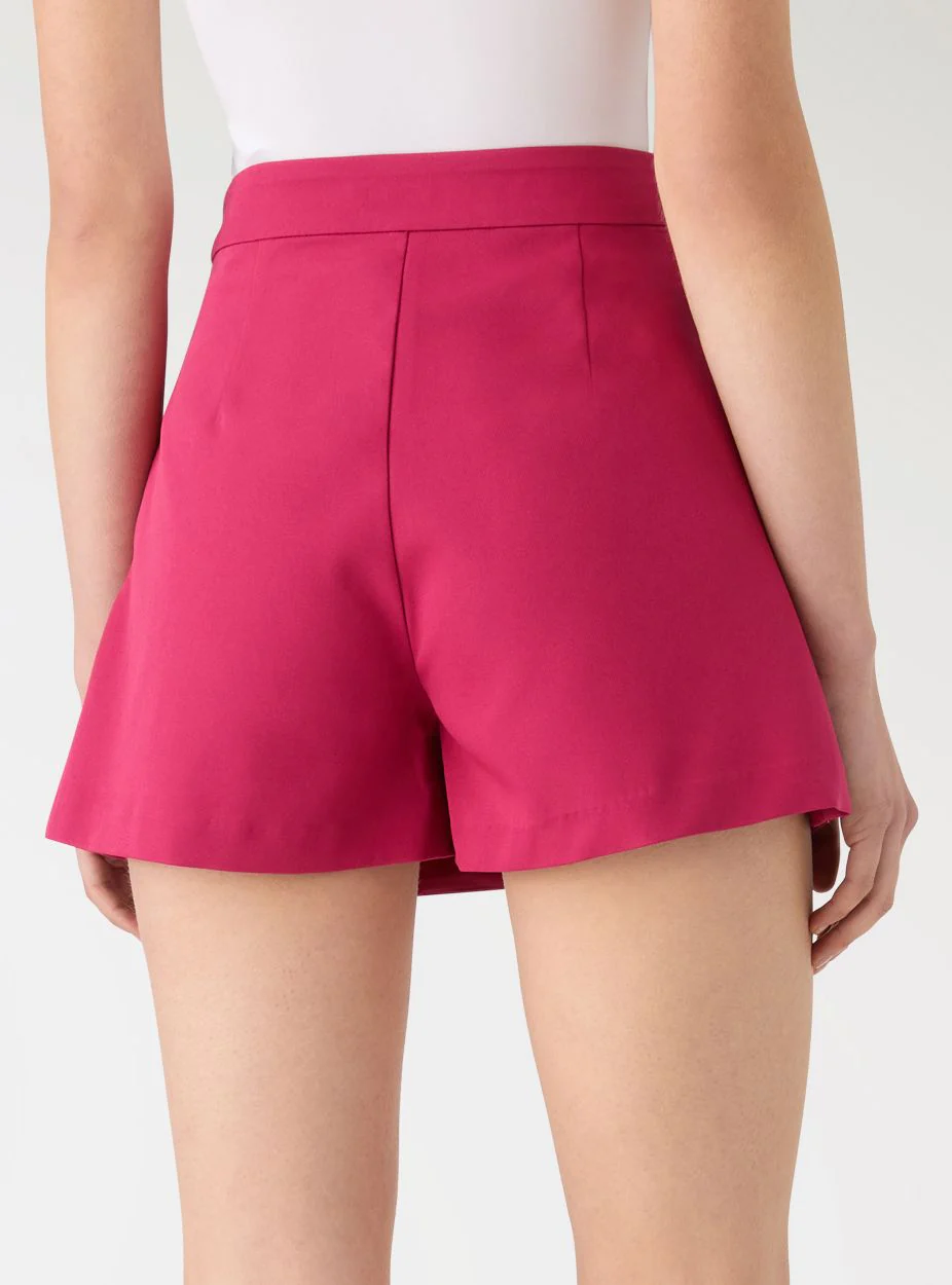 Skort asimmetrica tinta unita - Image 2