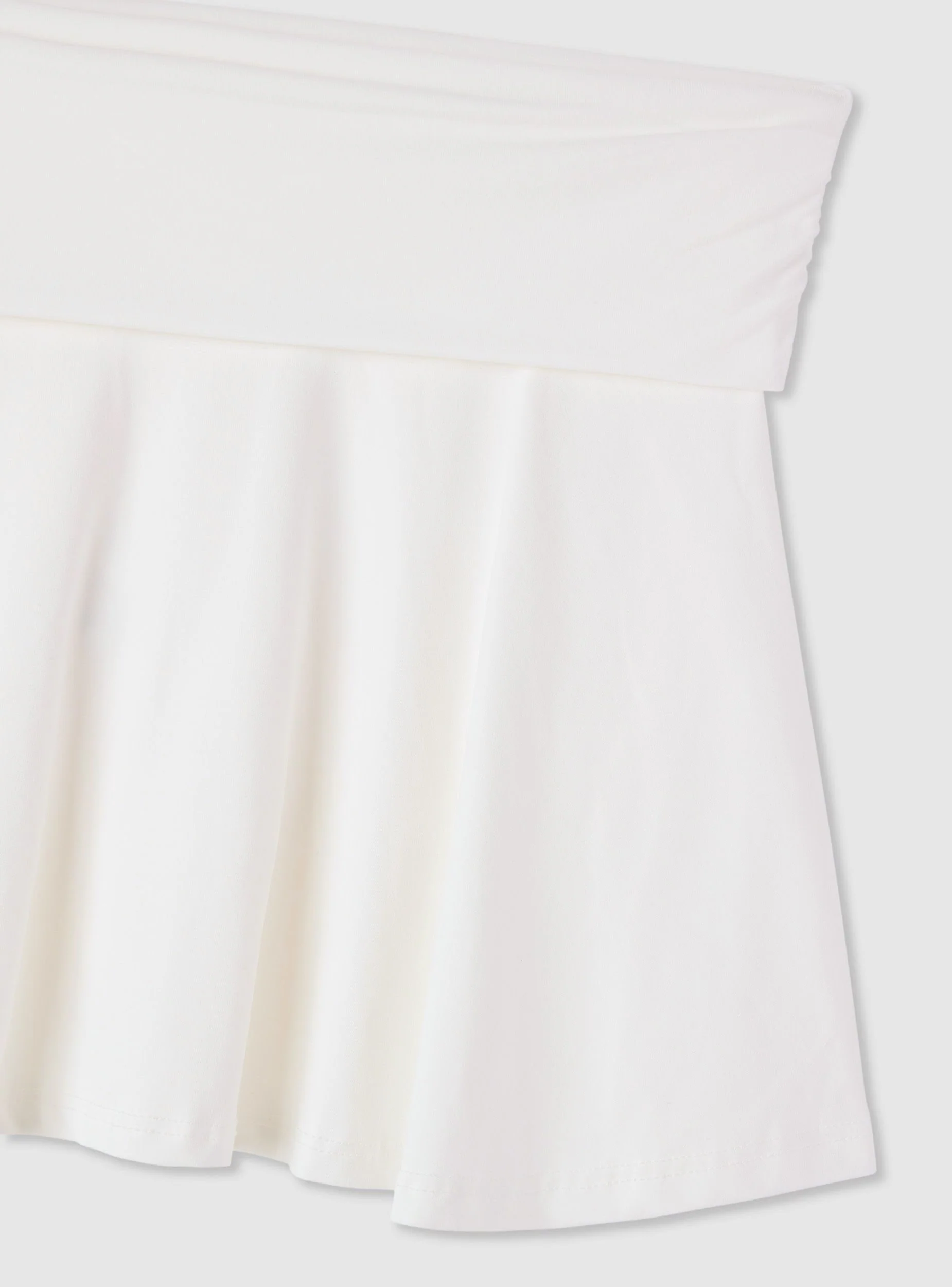 Skort baschina svasata a tinta unita - Image 6