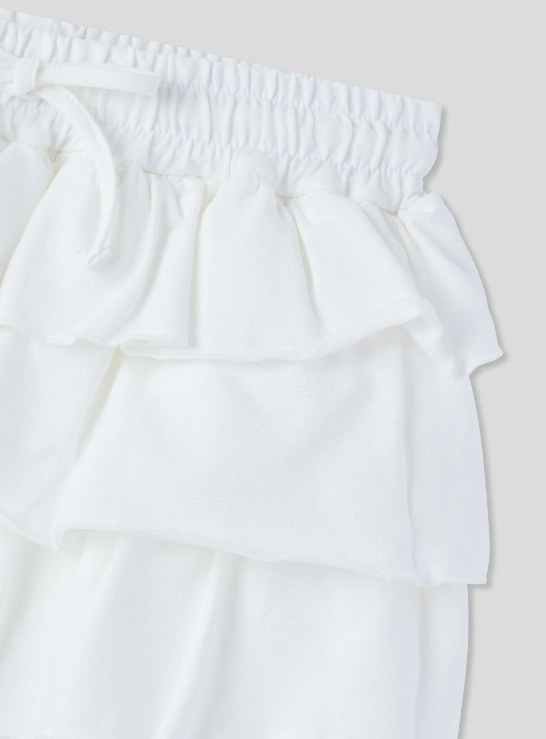Skort con balze e coulisse - Image 5