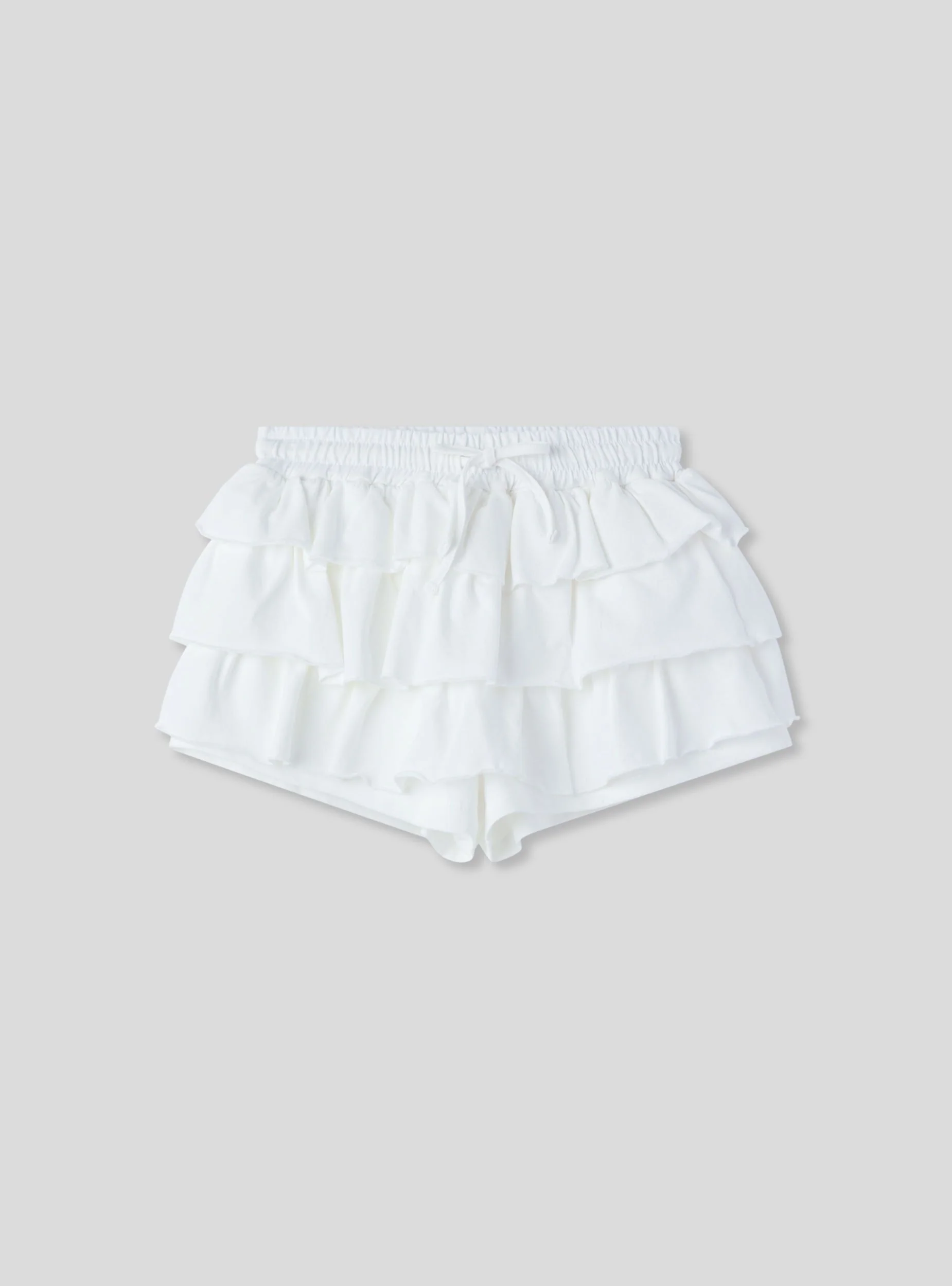Skort con balze e coulisse - Image 7