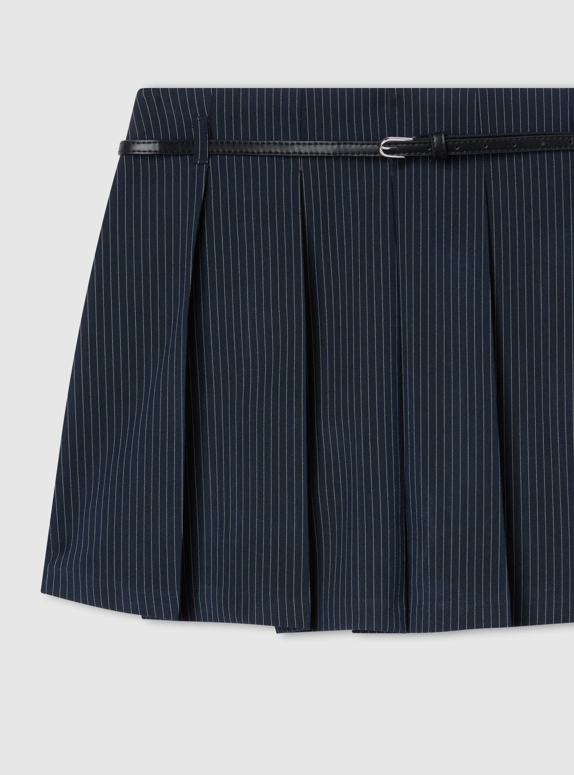 Skort con cintura gessata - Image 5