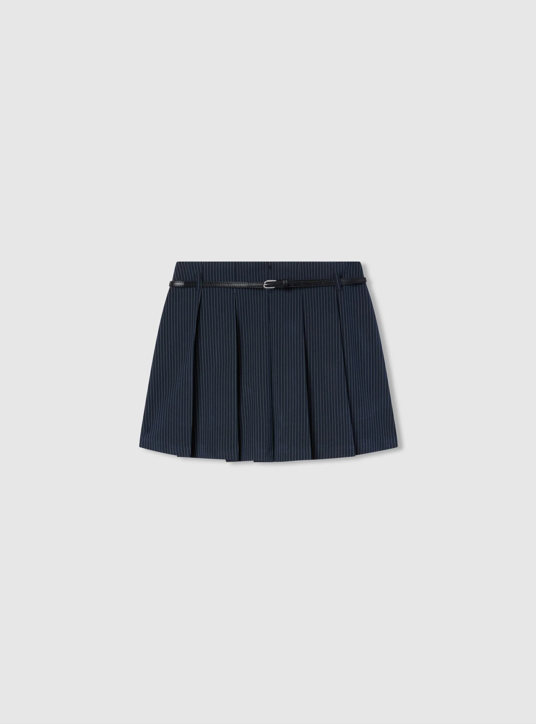 Skort con cintura gessata - Image 6