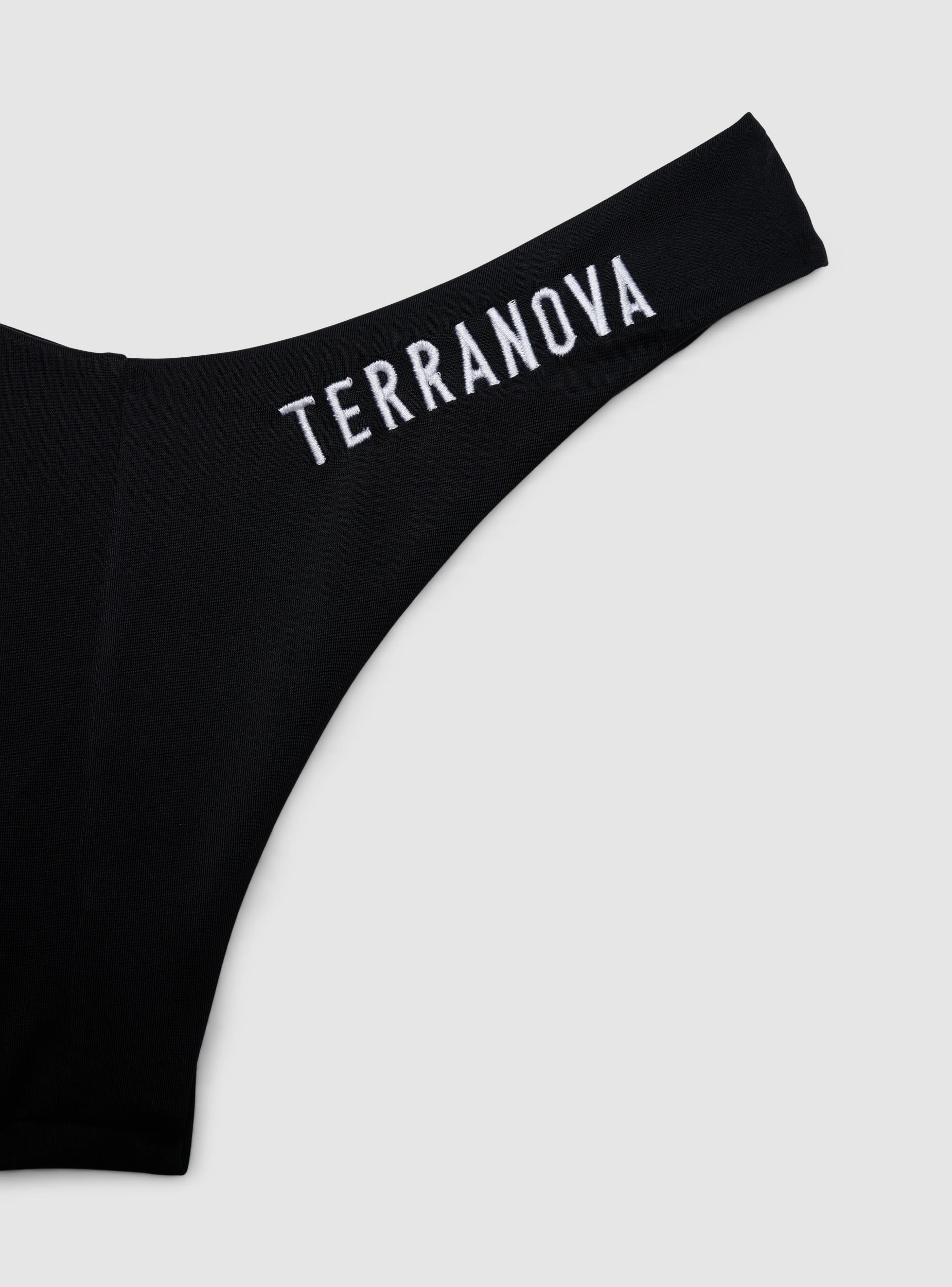 Slip bikini brasiliana a V con logo - Image 5