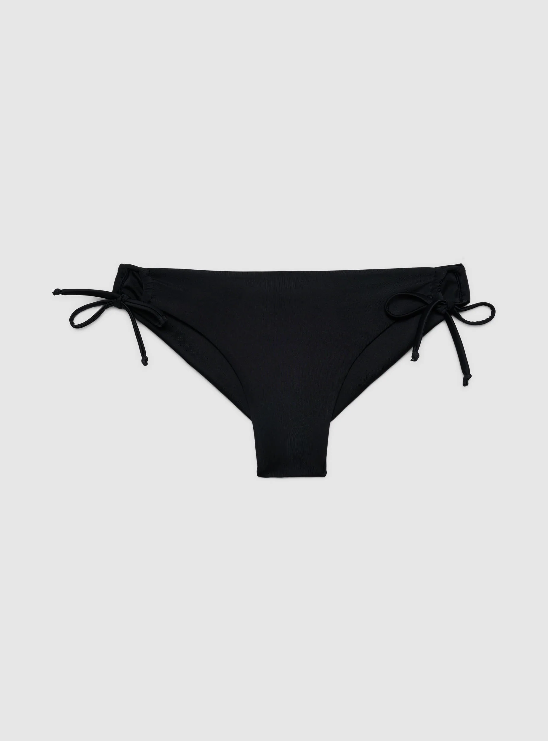 Slip bikini brasiliana con laccetti laterali e logo - Image 7