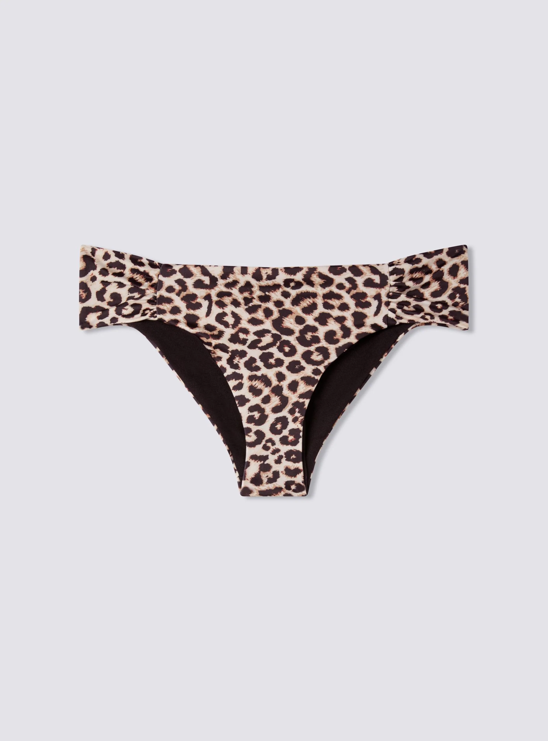 Slip bikini maculato arricciato - Image 5