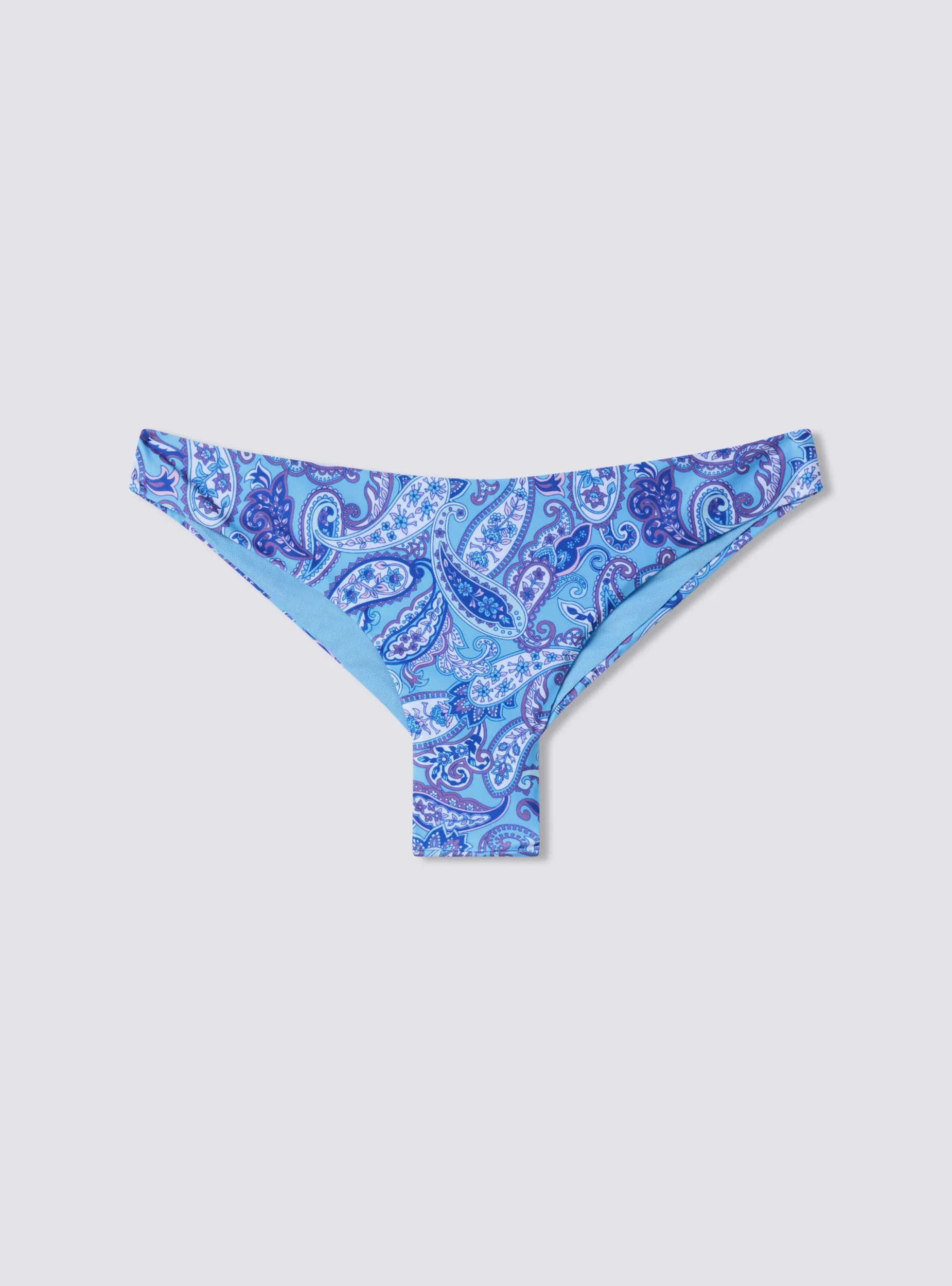 Slip brasiliana bikini con stampa cachemire - Image 6