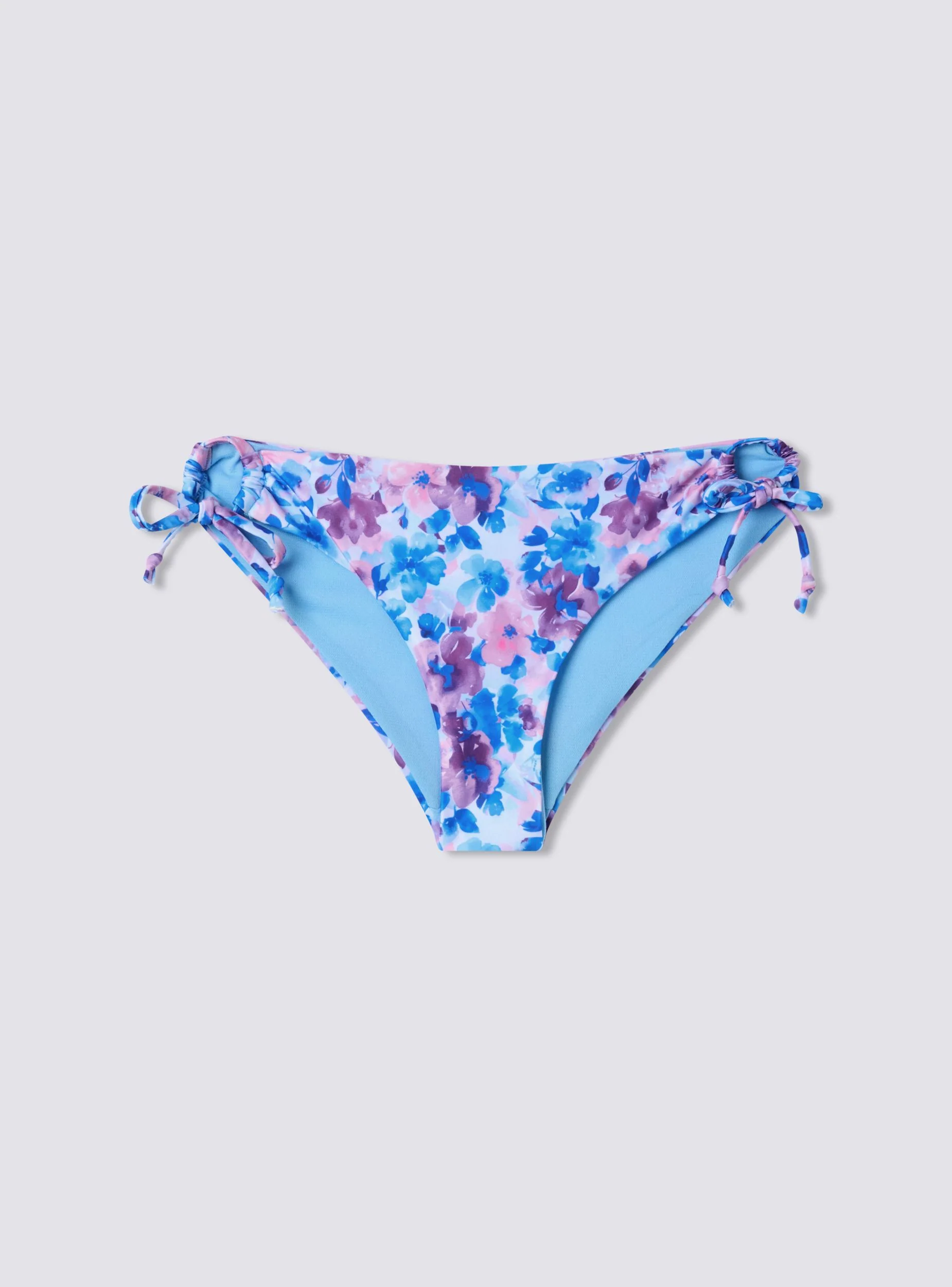 Slip brief bikini fantasia floreale con coulisse - Image 6