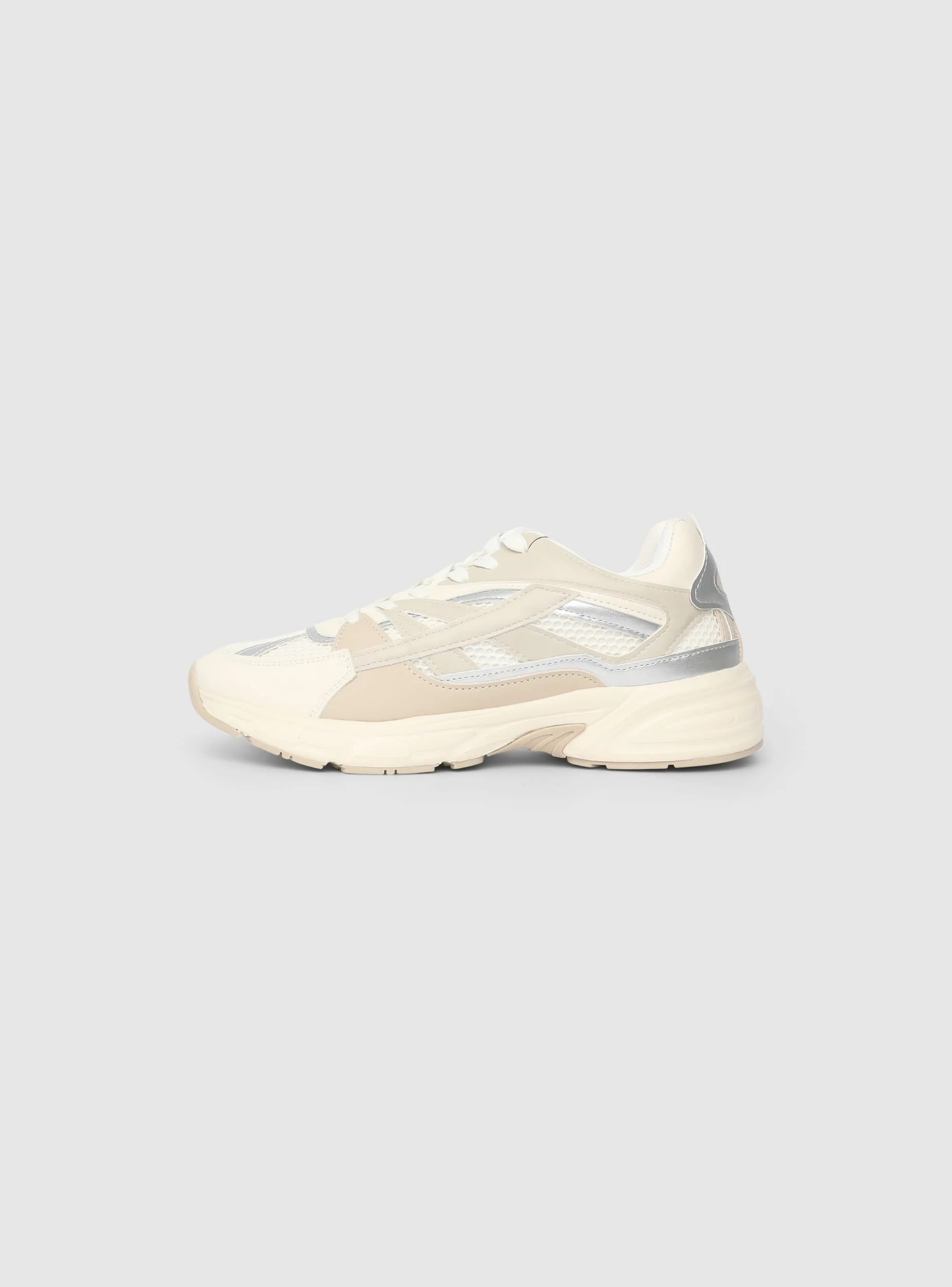 Sneakers inserti mesh e suola chunky - Image 5