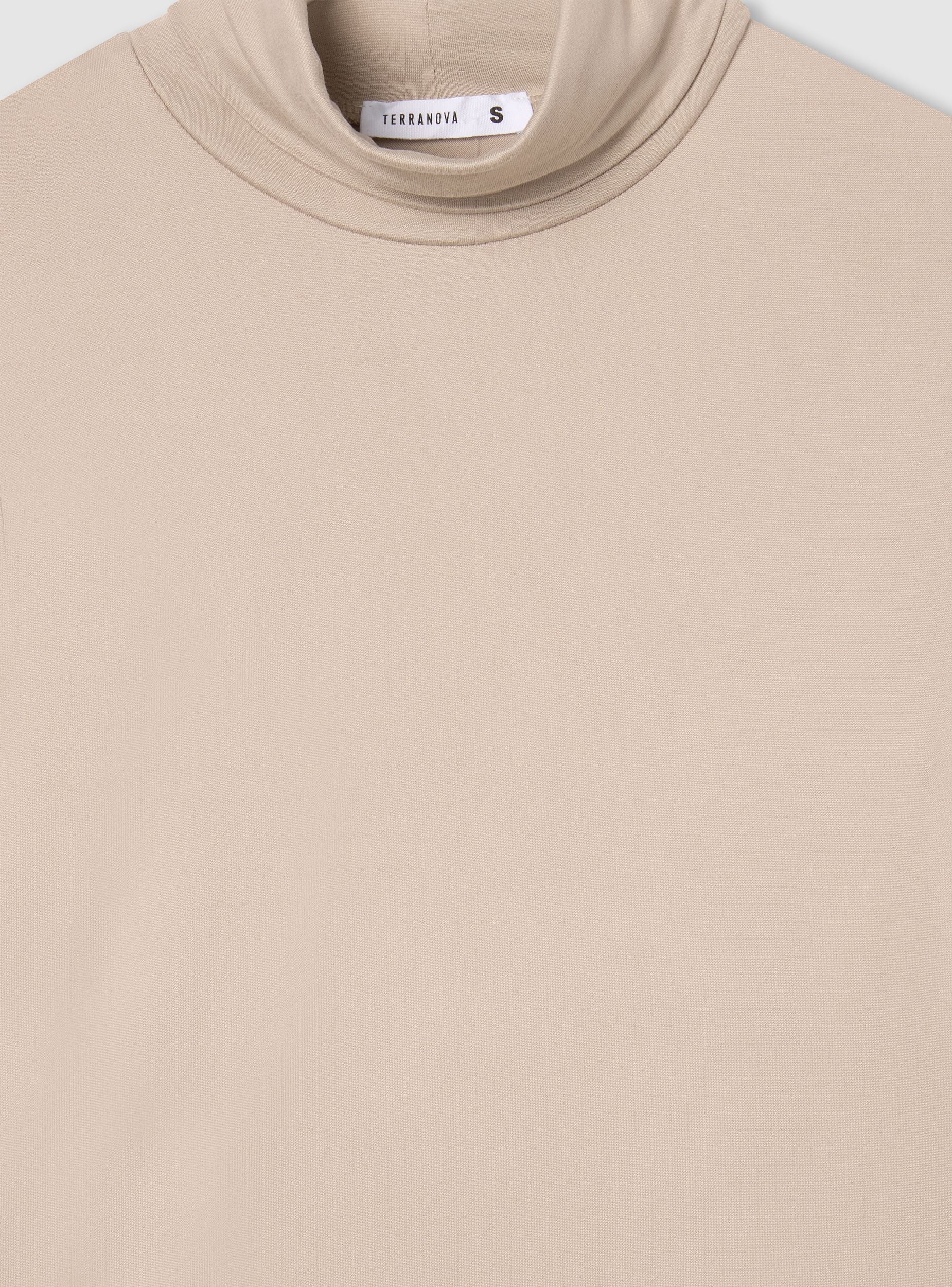 T-shirt a lupetto in tessuto caldo - Image 7