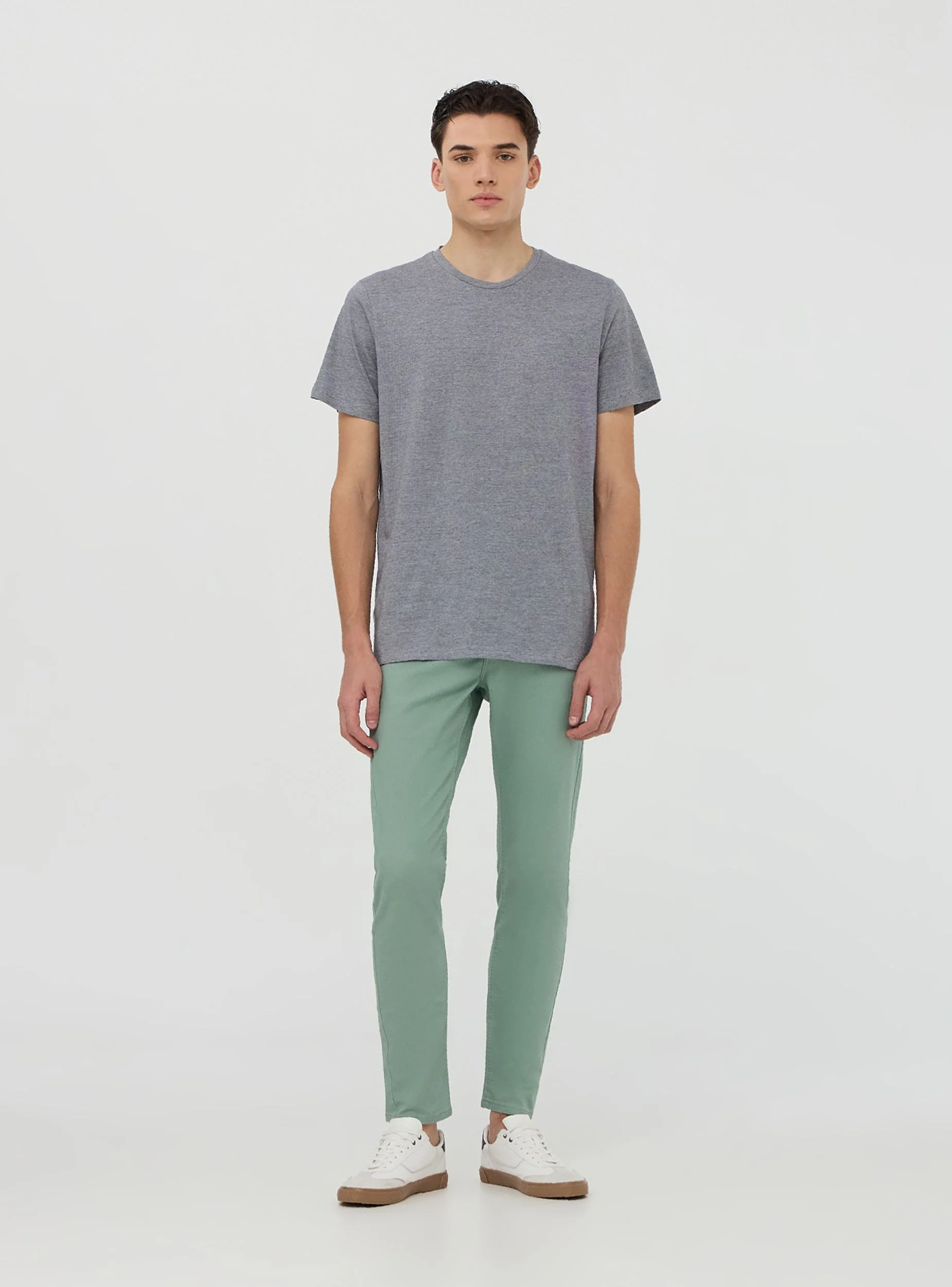 T-shirt a micro righe - Image 2