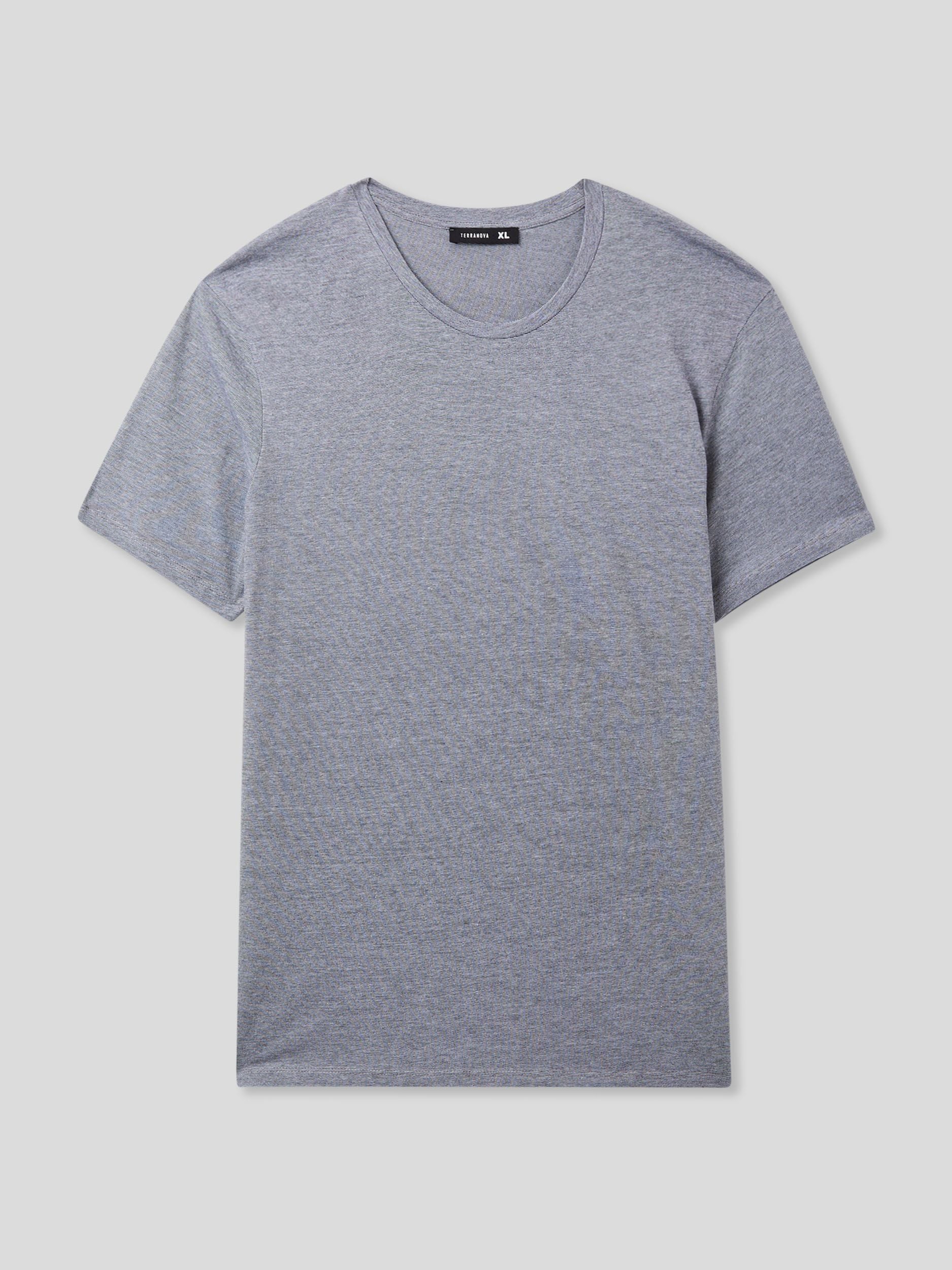 T-shirt a micro righe - Image 4