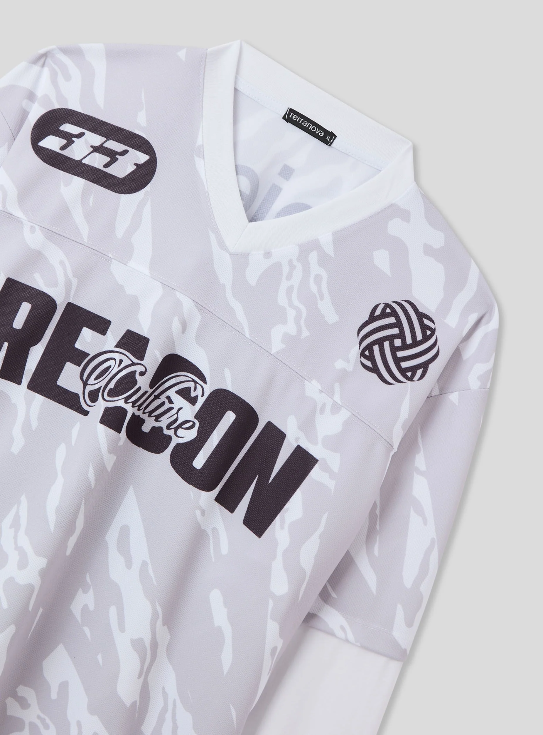 T-shirt a rete con stampa maniche doppie - Image 7