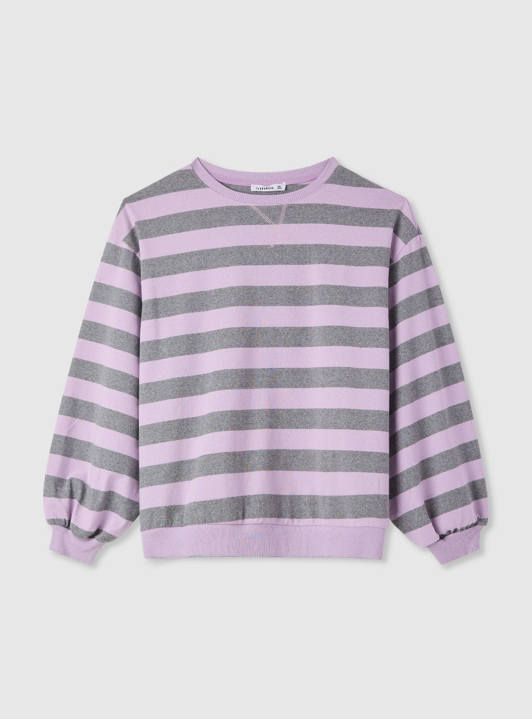 T-shirt a righe a maniche lunghe - Image 5
