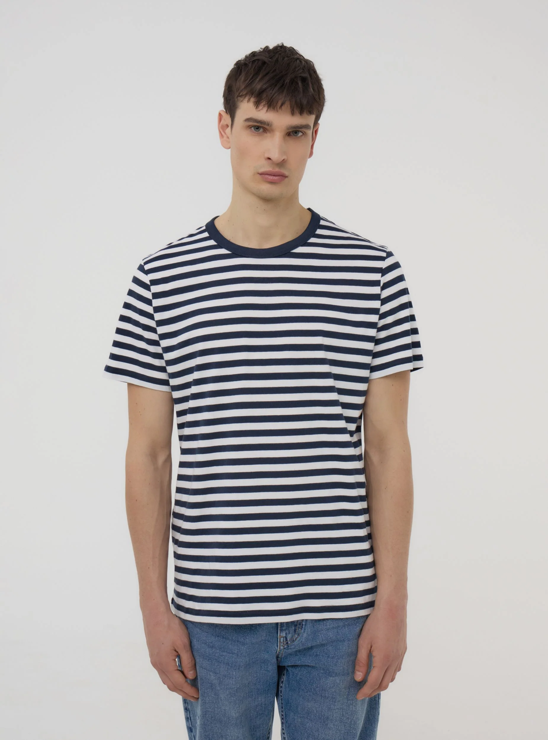 T-shirt a righe stile marinaro - Image 2